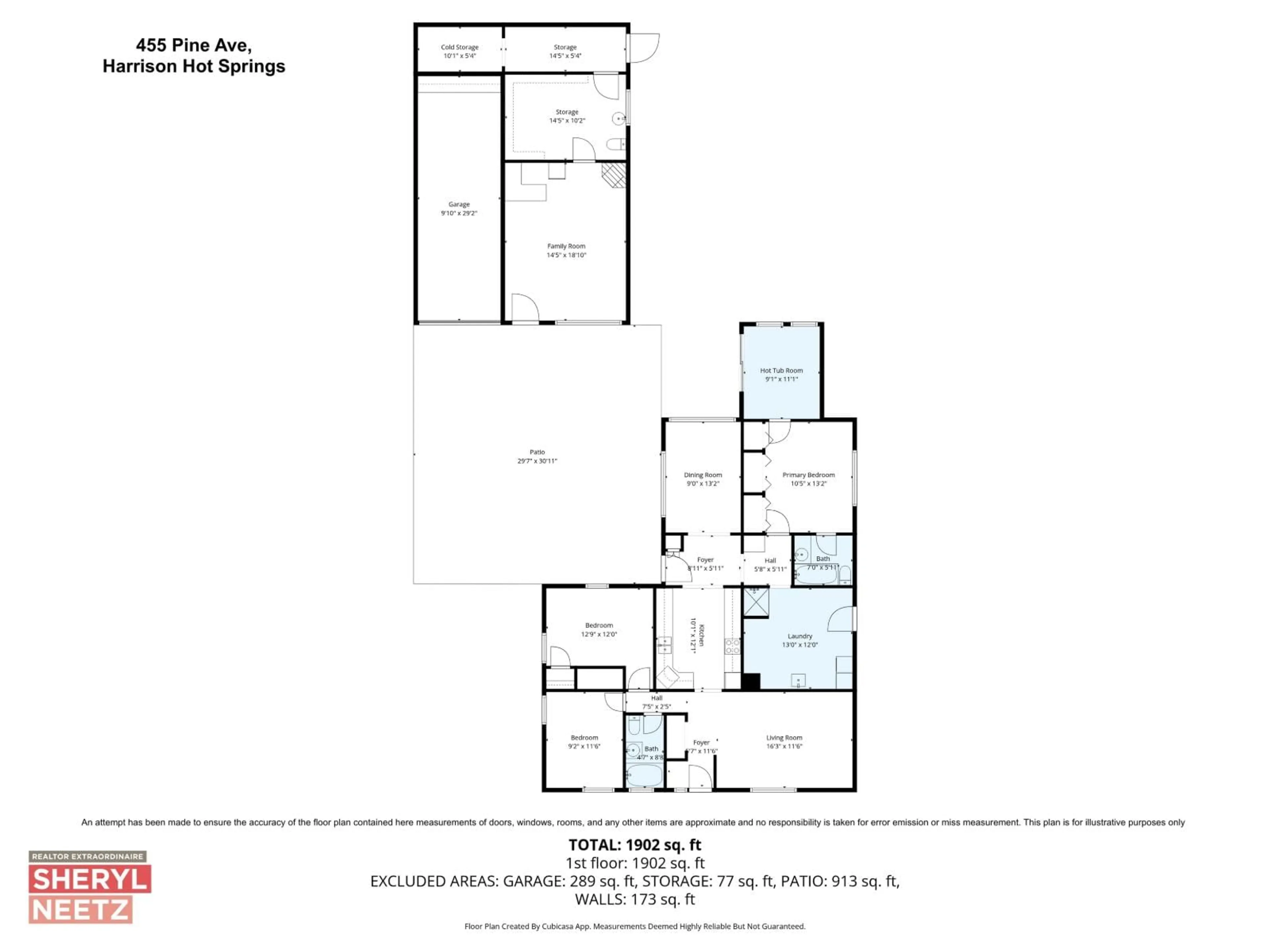 Floor plan for 455 PINE AVENUE, Harrison Hot Springs British Columbia V0M1K0