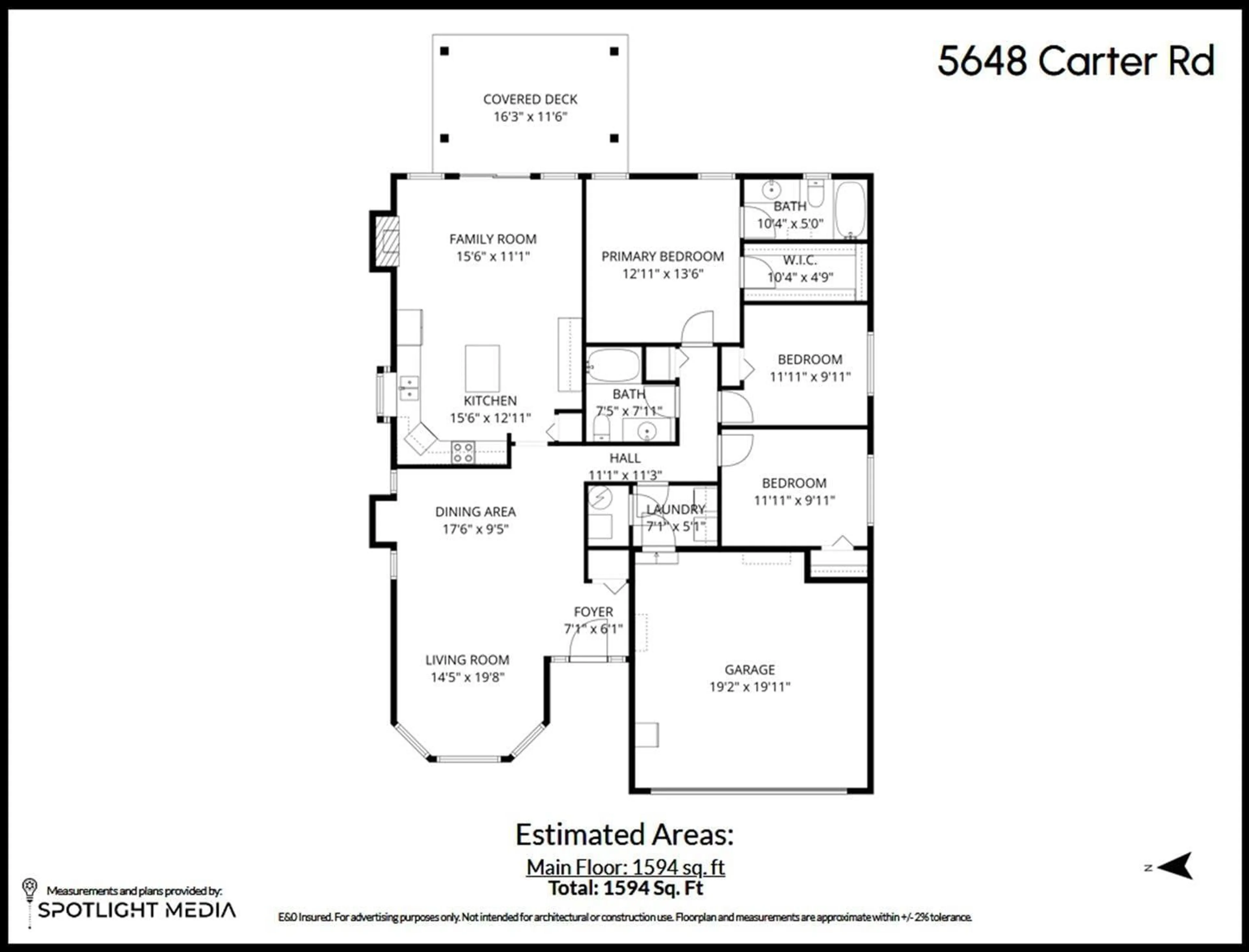 Floor plan for 5648 CARTER ROAD, Chilliwack British Columbia V2R3J9