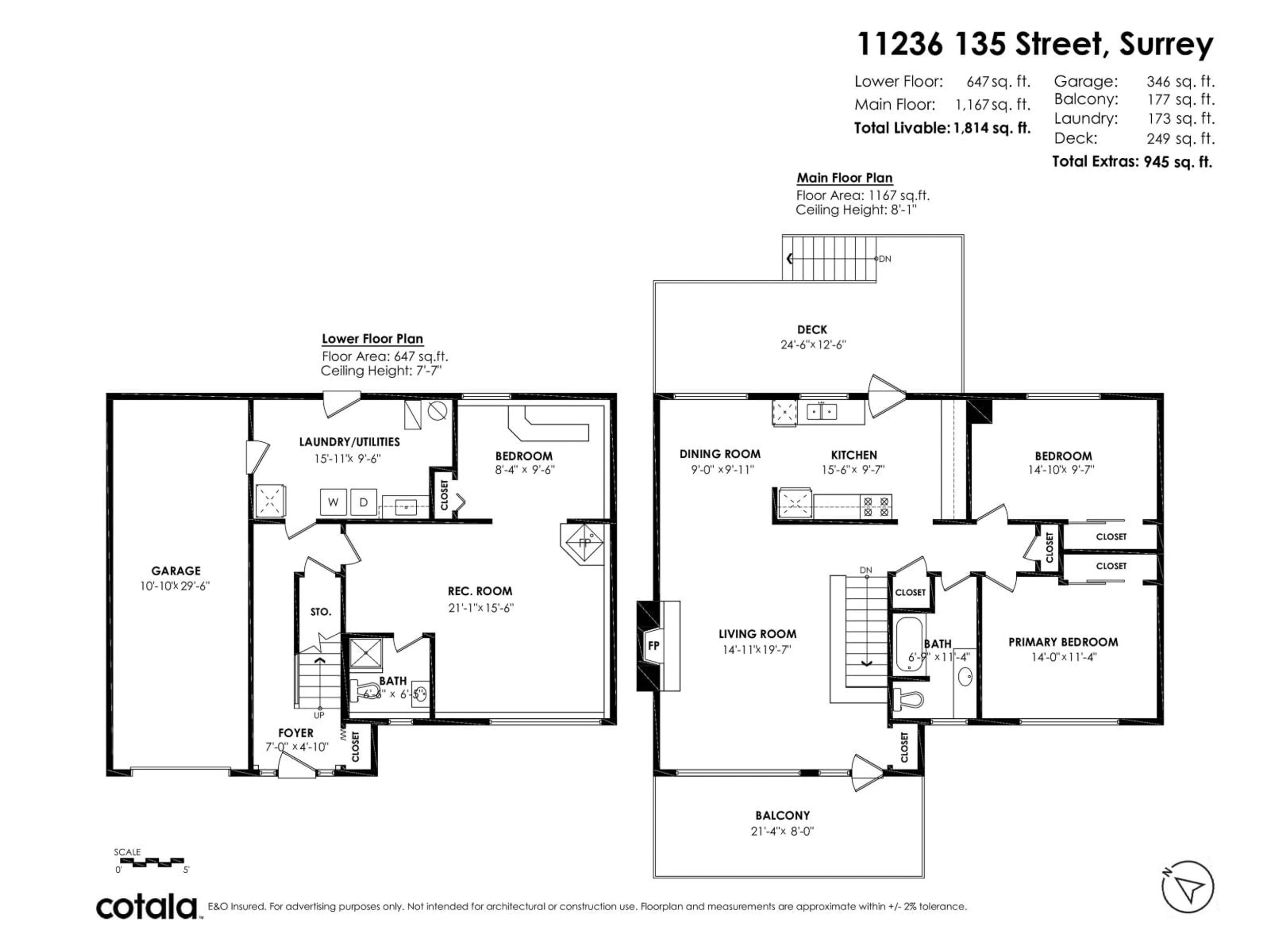 Floor plan for 11236 135 STREET, Surrey British Columbia V3R2Z7