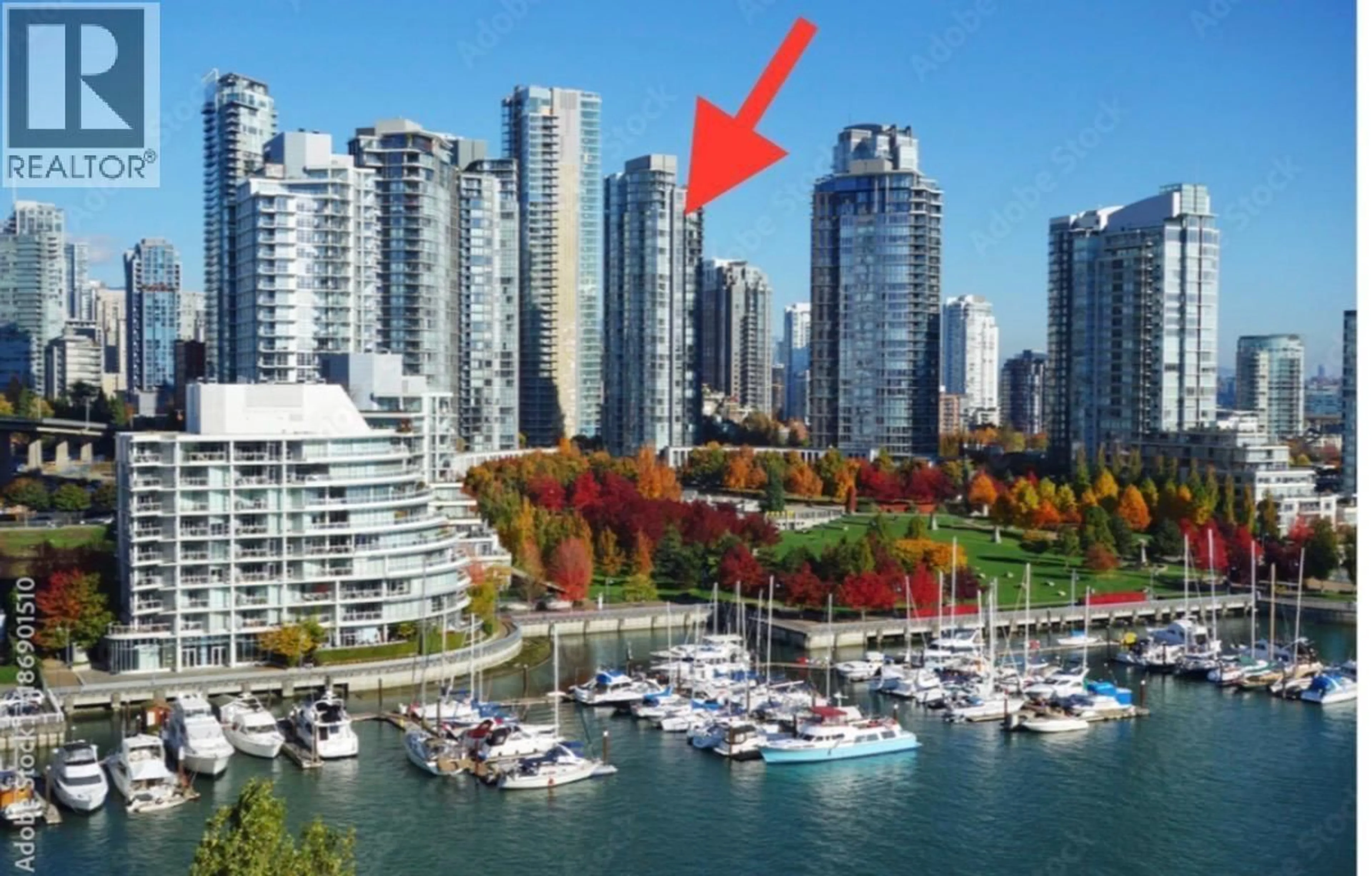 A pic from outside/outdoor area/front of a property/back of a property/a pic from drone, water/lake/river/ocean view for 2706 - 1438 RICHARDS STREET, Vancouver British Columbia V6Z3B8