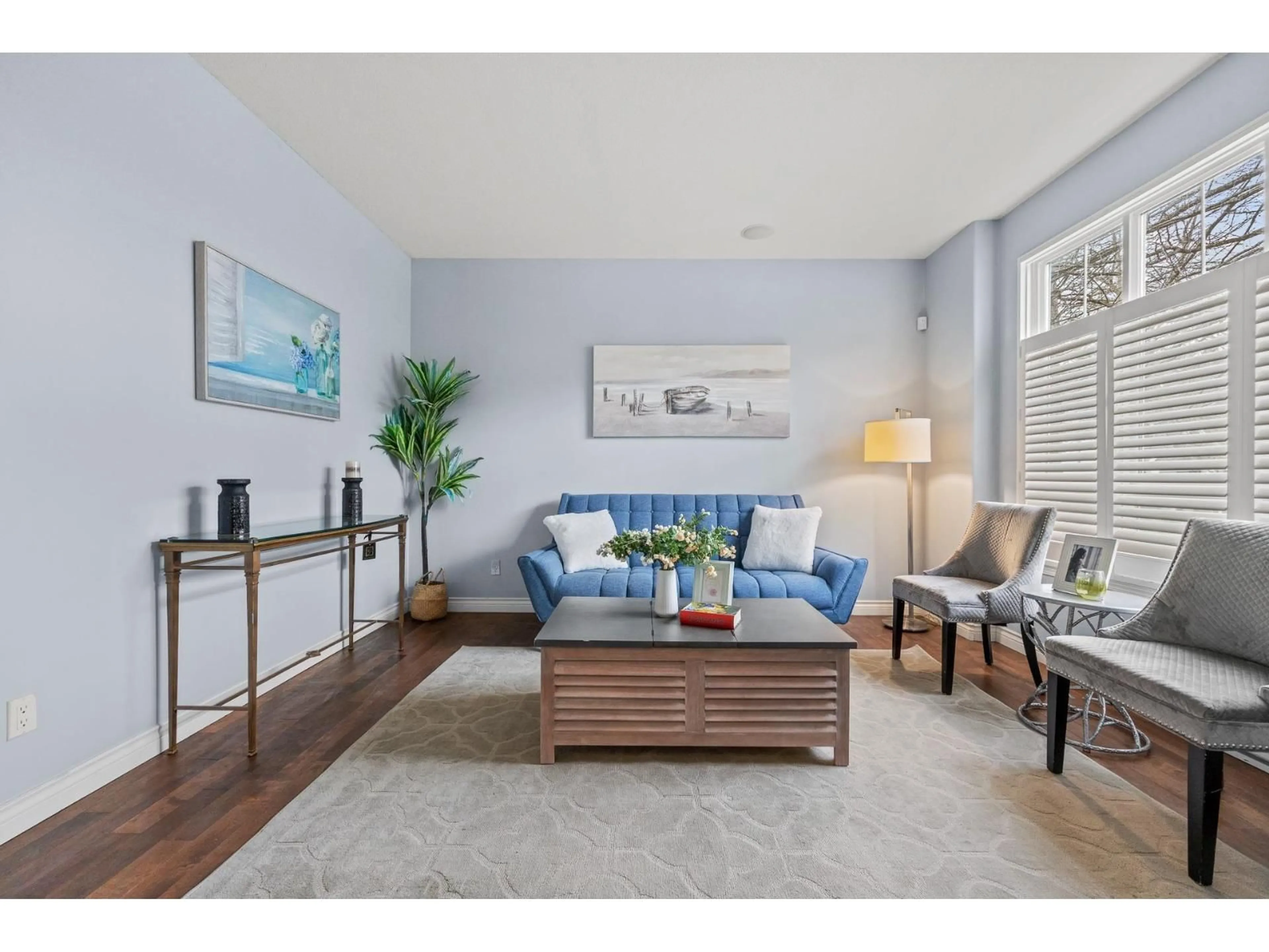 Living room with furniture, wood/laminate floor for 3307 ROSEMARY HEIGHTS CRESCENT, Surrey British Columbia V3Z0K7