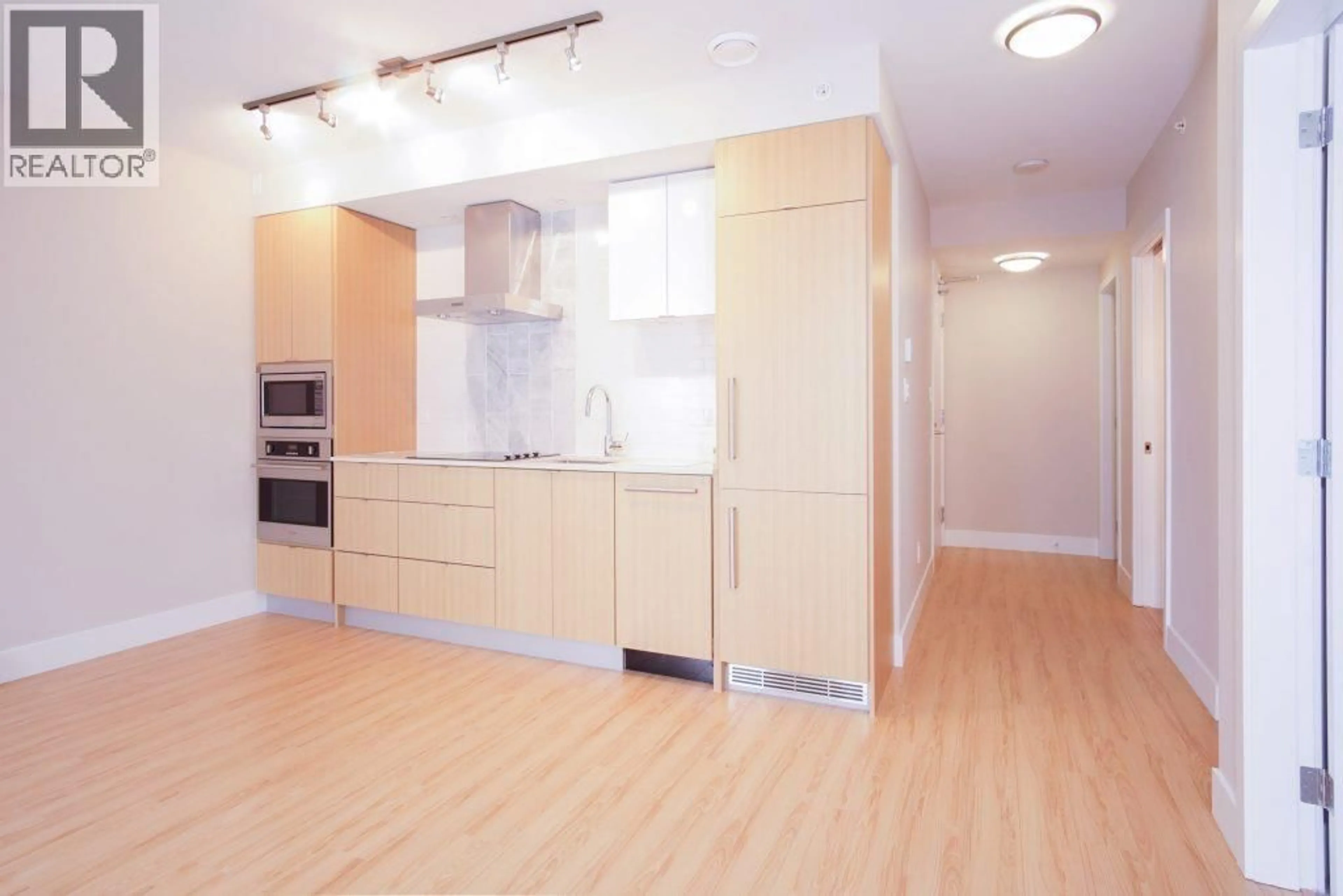 Standard kitchen, wood/laminate floor for 606 - 159 2ND AVENUE, Vancouver British Columbia V5Y0L8