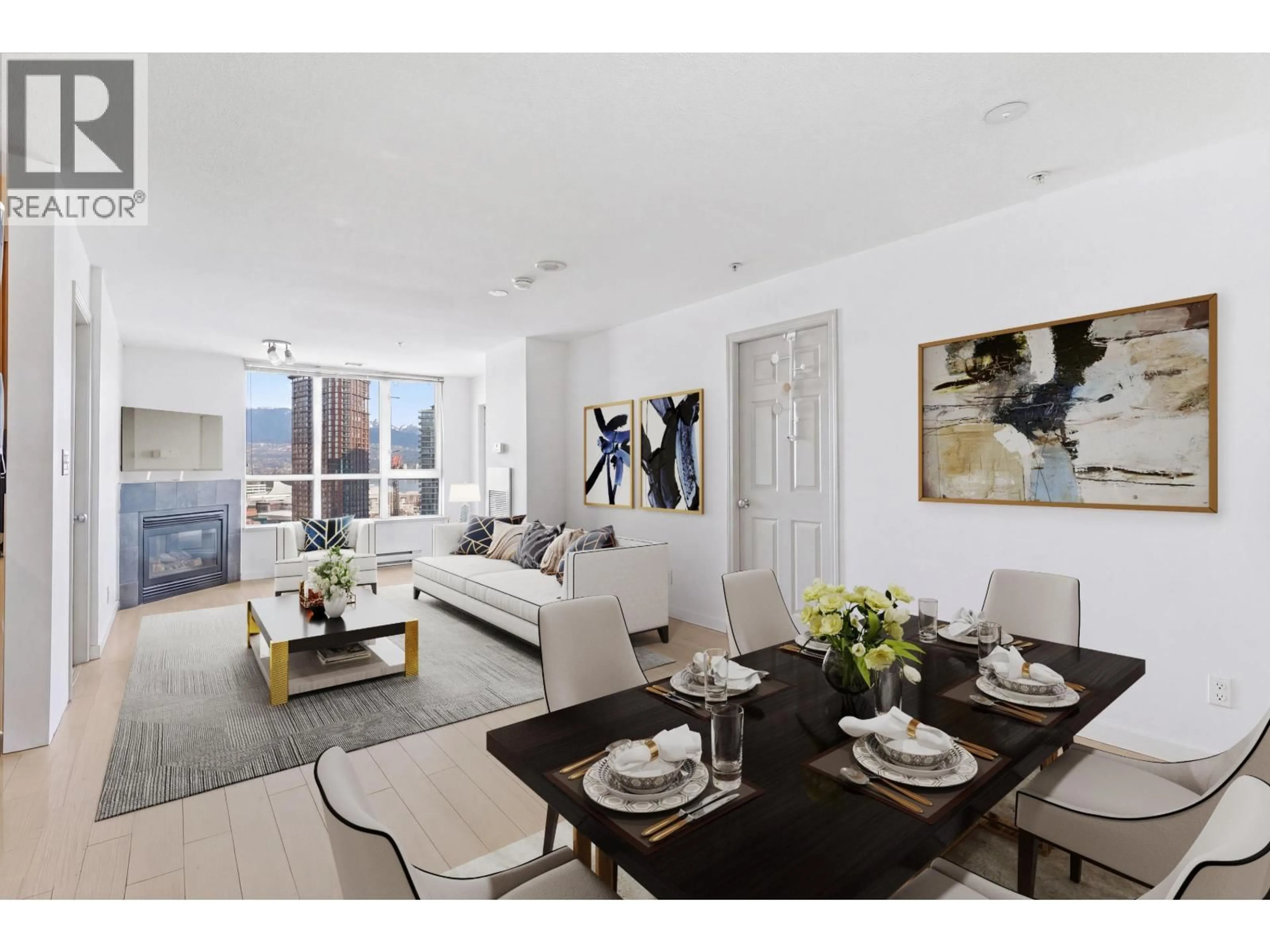 Living room with furniture, unknown for 2705 - 63 KEEFER PLACE, Vancouver British Columbia V6B6N6