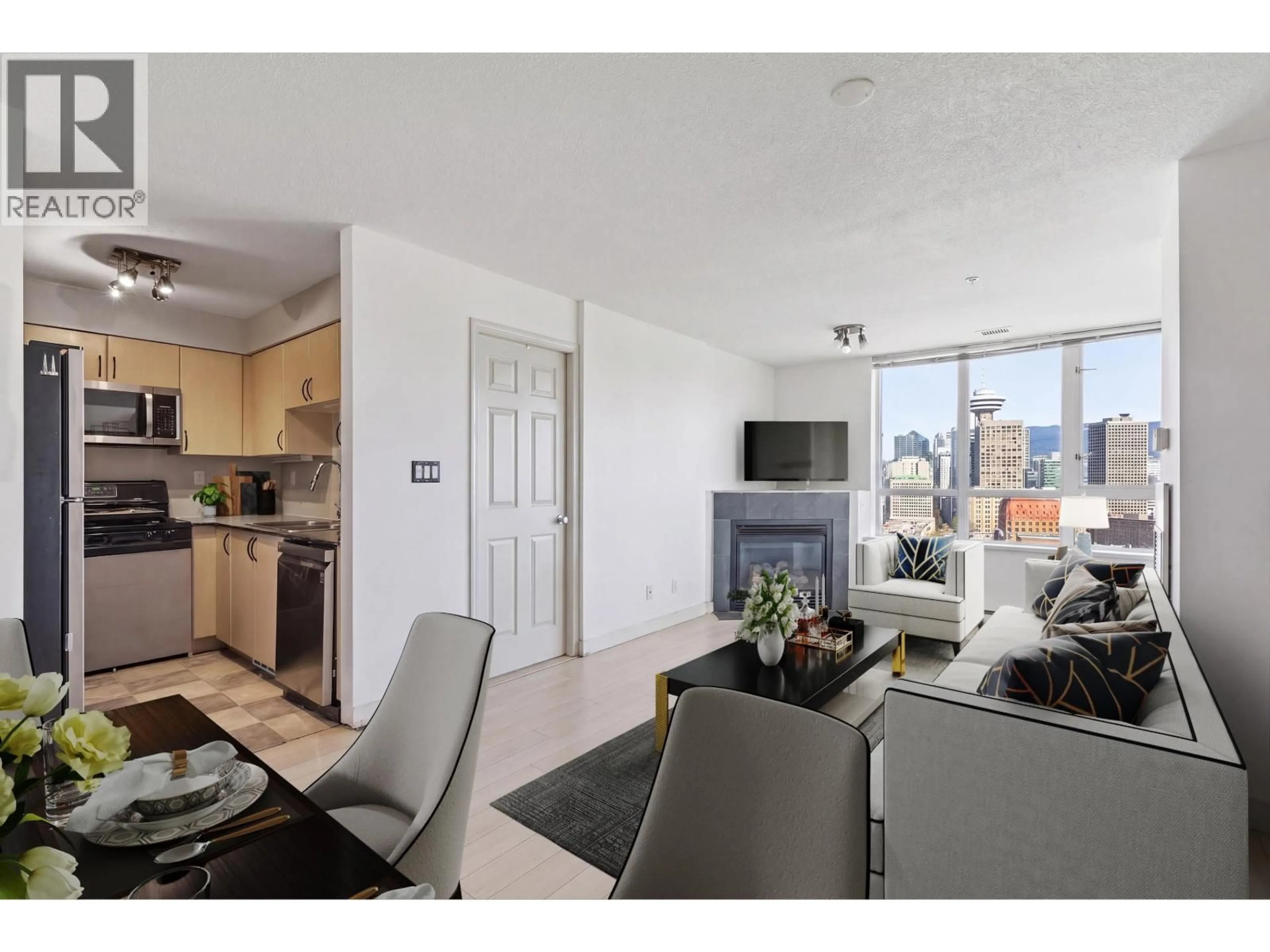 Living room with furniture, unknown for 2705 - 63 KEEFER PLACE, Vancouver British Columbia V6B6N6