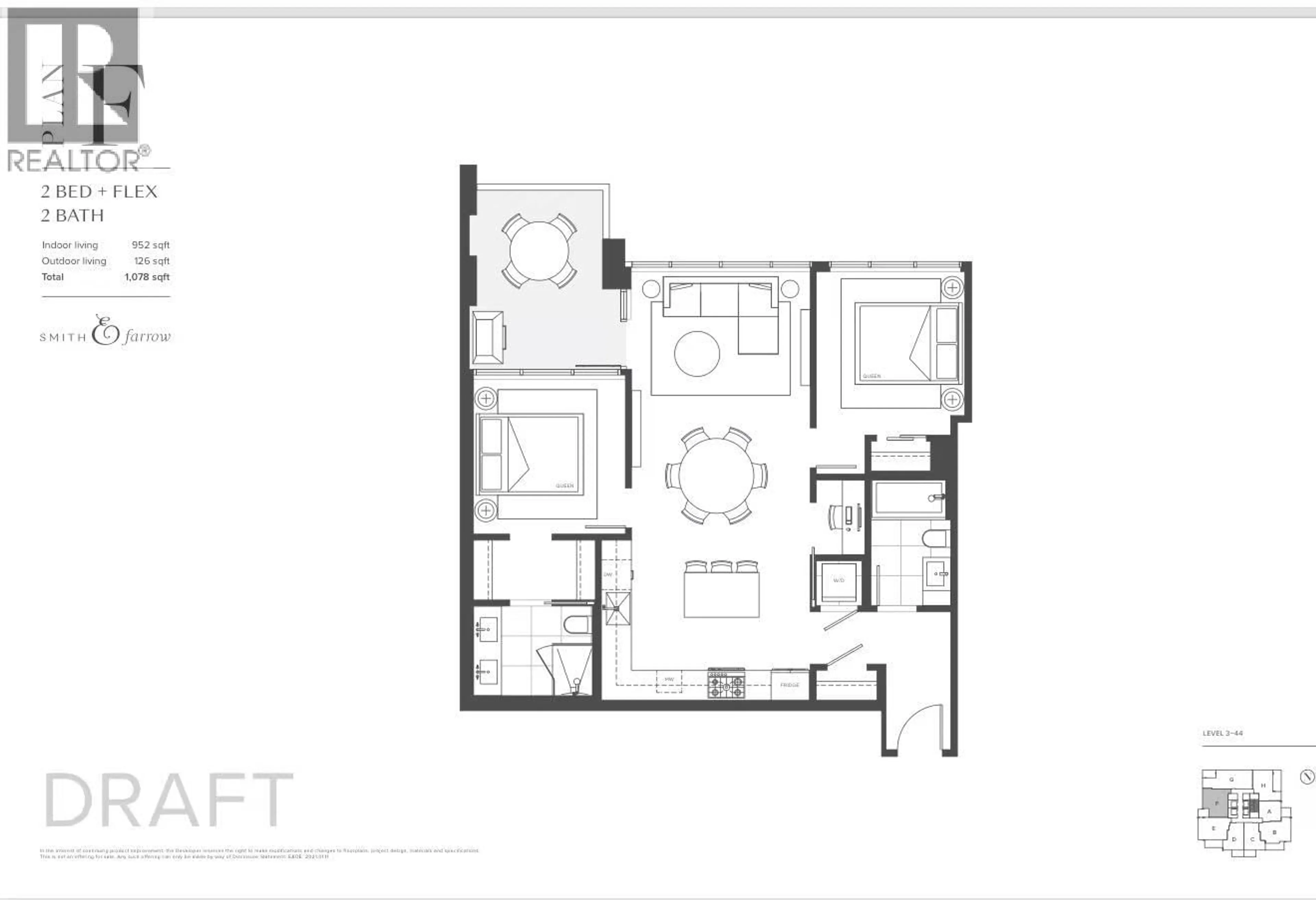 Floor plan for 706 - 720 FARROW STREET, Coquitlam British Columbia V3J0P3