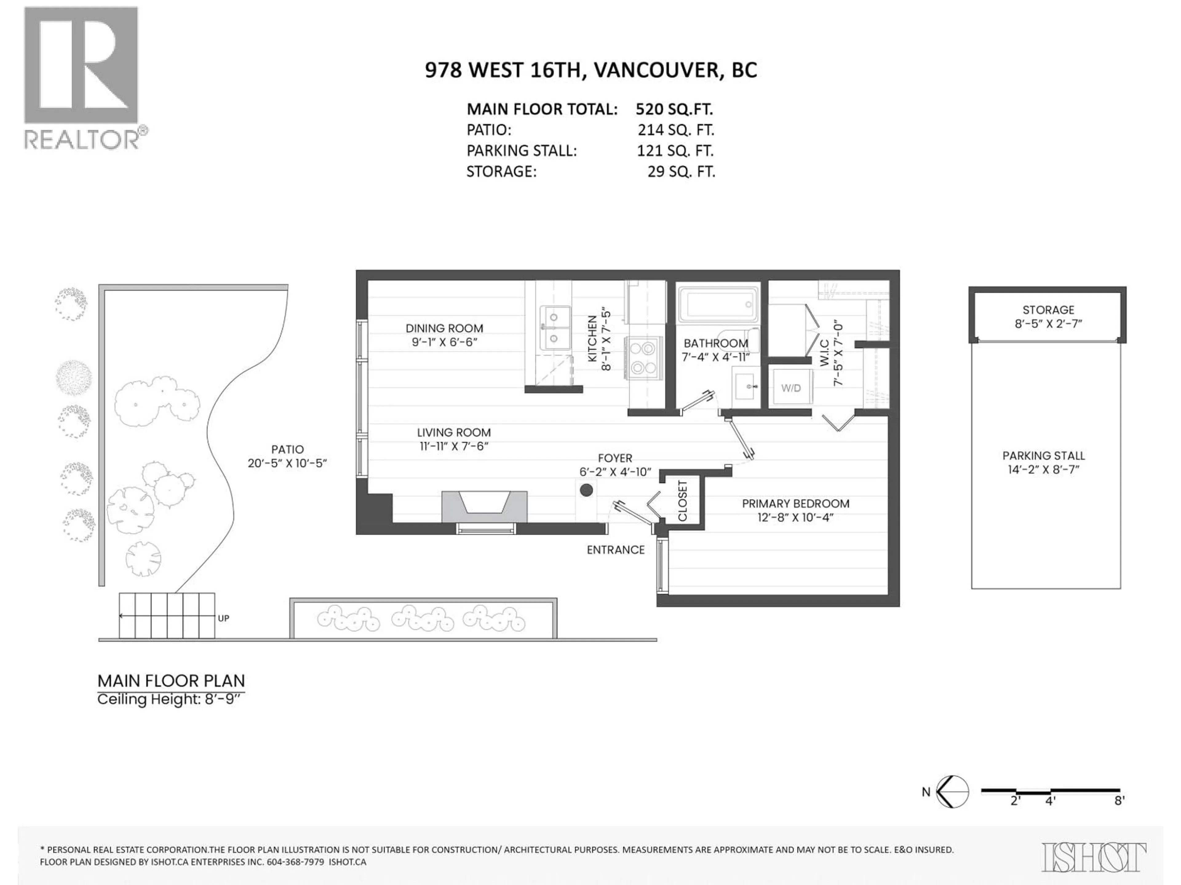 Floor plan for 978 16TH AVENUE, Vancouver British Columbia V5Z1T2