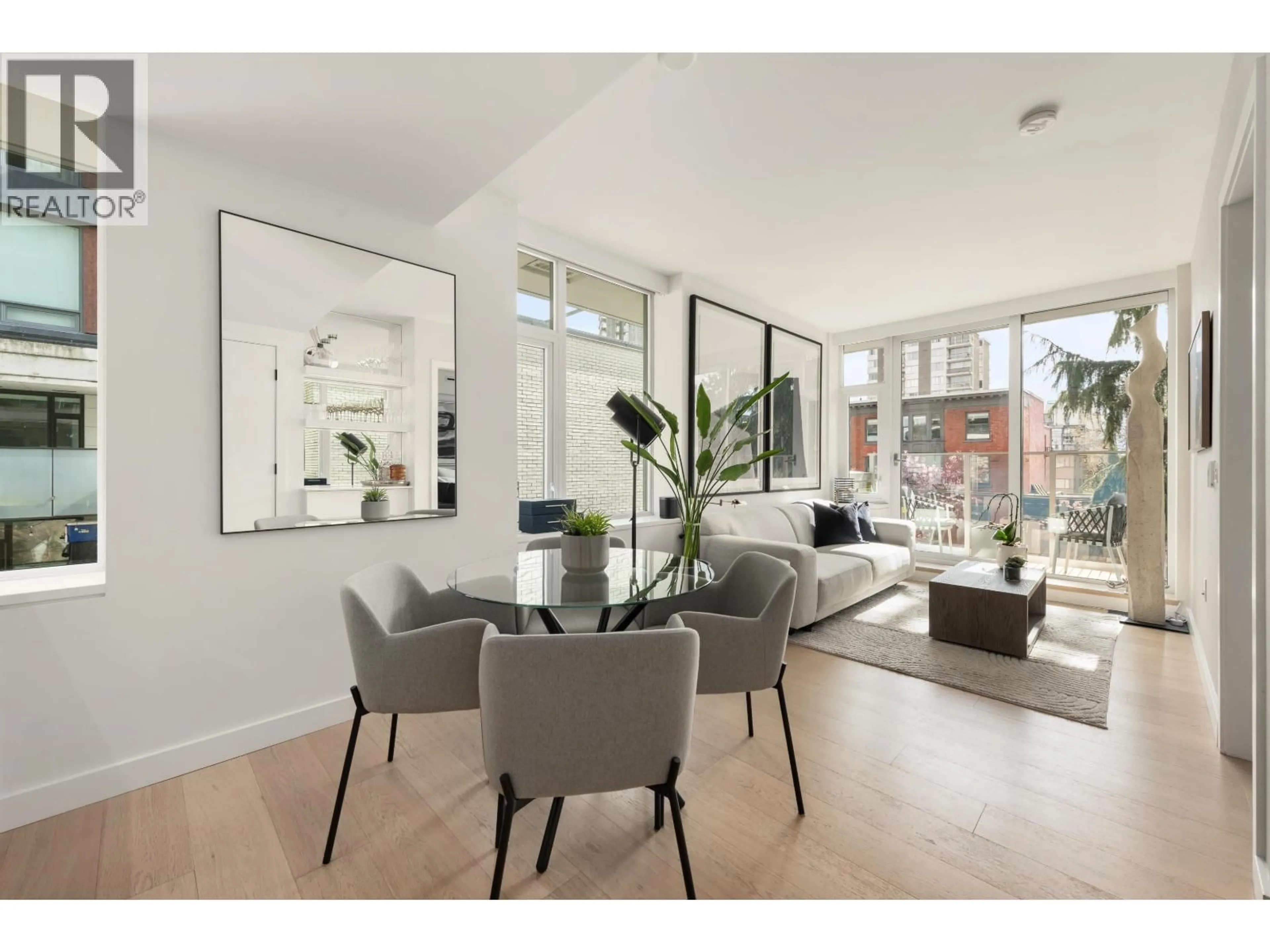 Living room with furniture, unknown for 403 - 1365 DAVIE STREET, Vancouver British Columbia V6E1N5