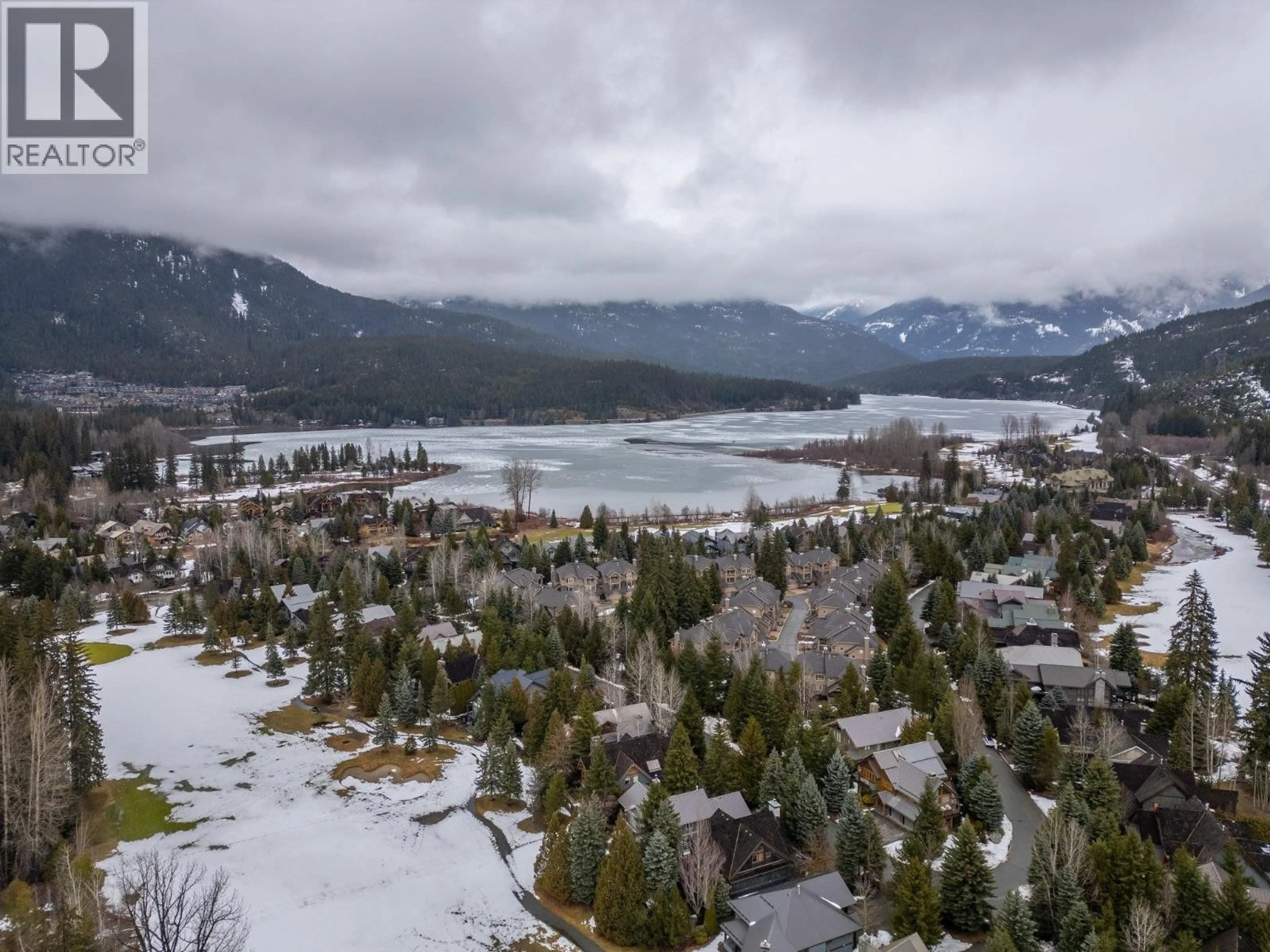 A pic from outside/outdoor area/front of a property/back of a property/a pic from drone, mountain view for 8115 MUIRFIELD CRESCENT, Whistler British Columbia V8E1J7