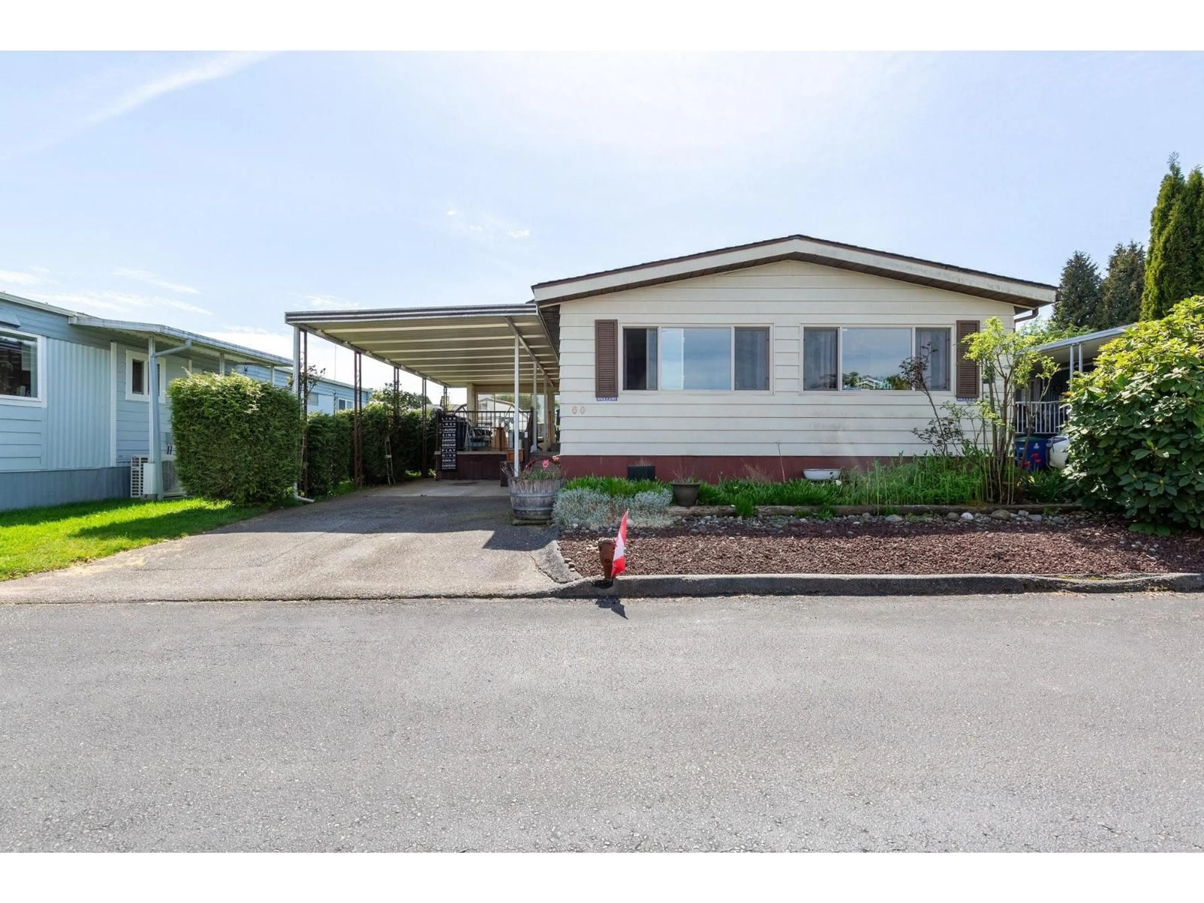 Home with vinyl exterior material, street for 60 - 8254 134 STREET, Surrey British Columbia V3W6M2