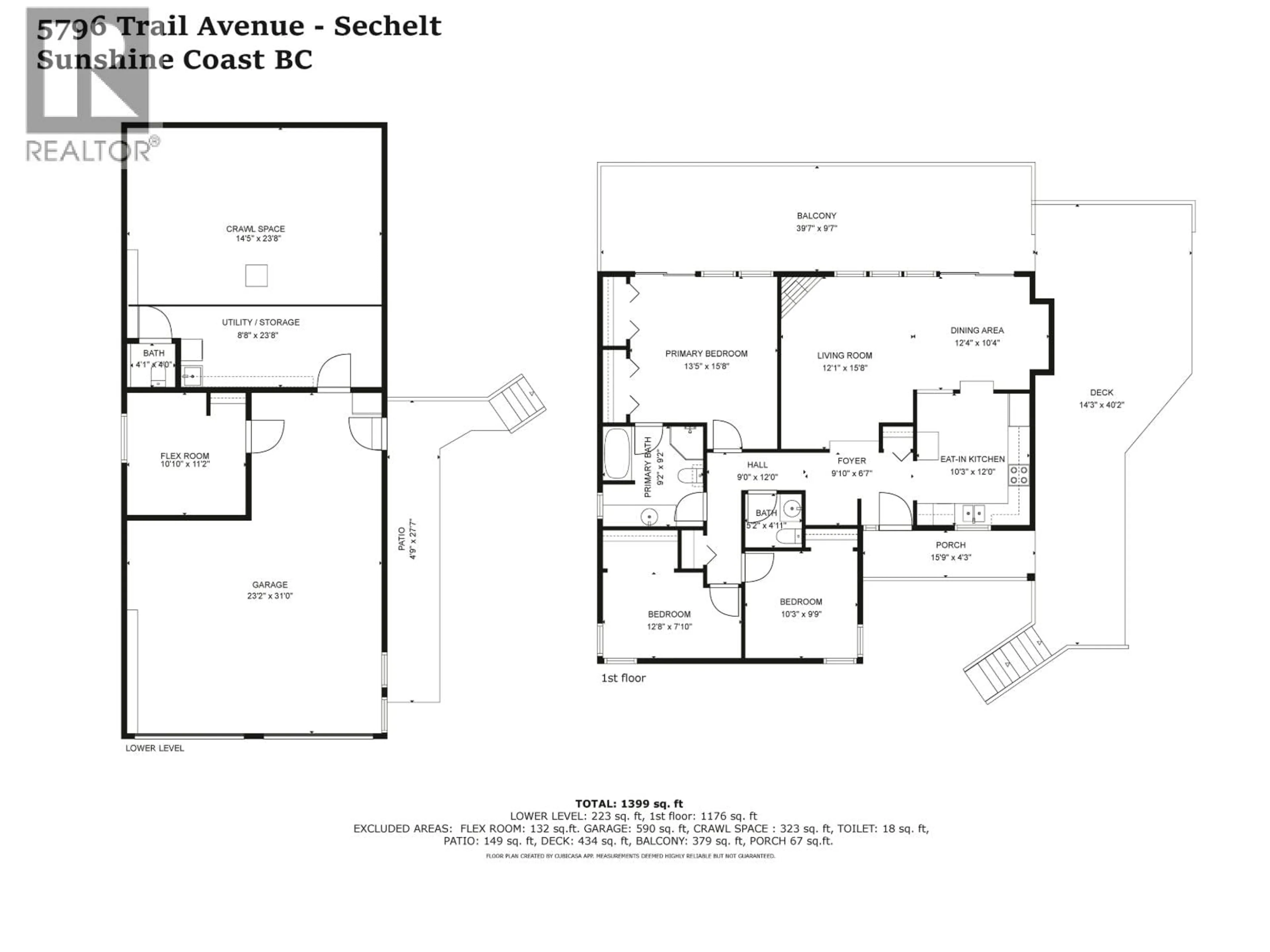 Floor plan for 5796 TRAIL AVENUE, Sechelt British Columbia V7Z0L8