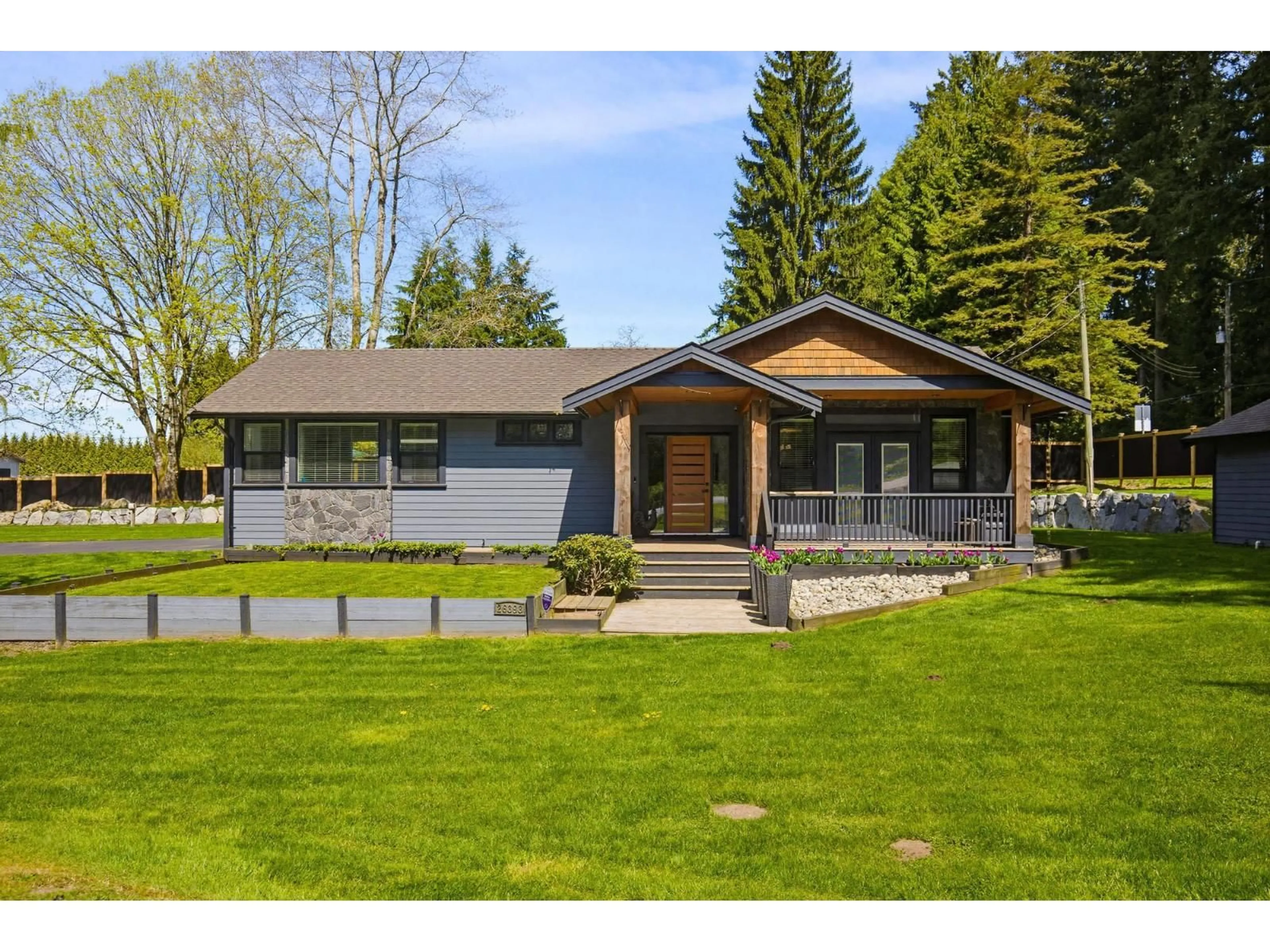 Home with vinyl exterior material, street for 26393 64 AVENUE, Langley British Columbia V4W1M3