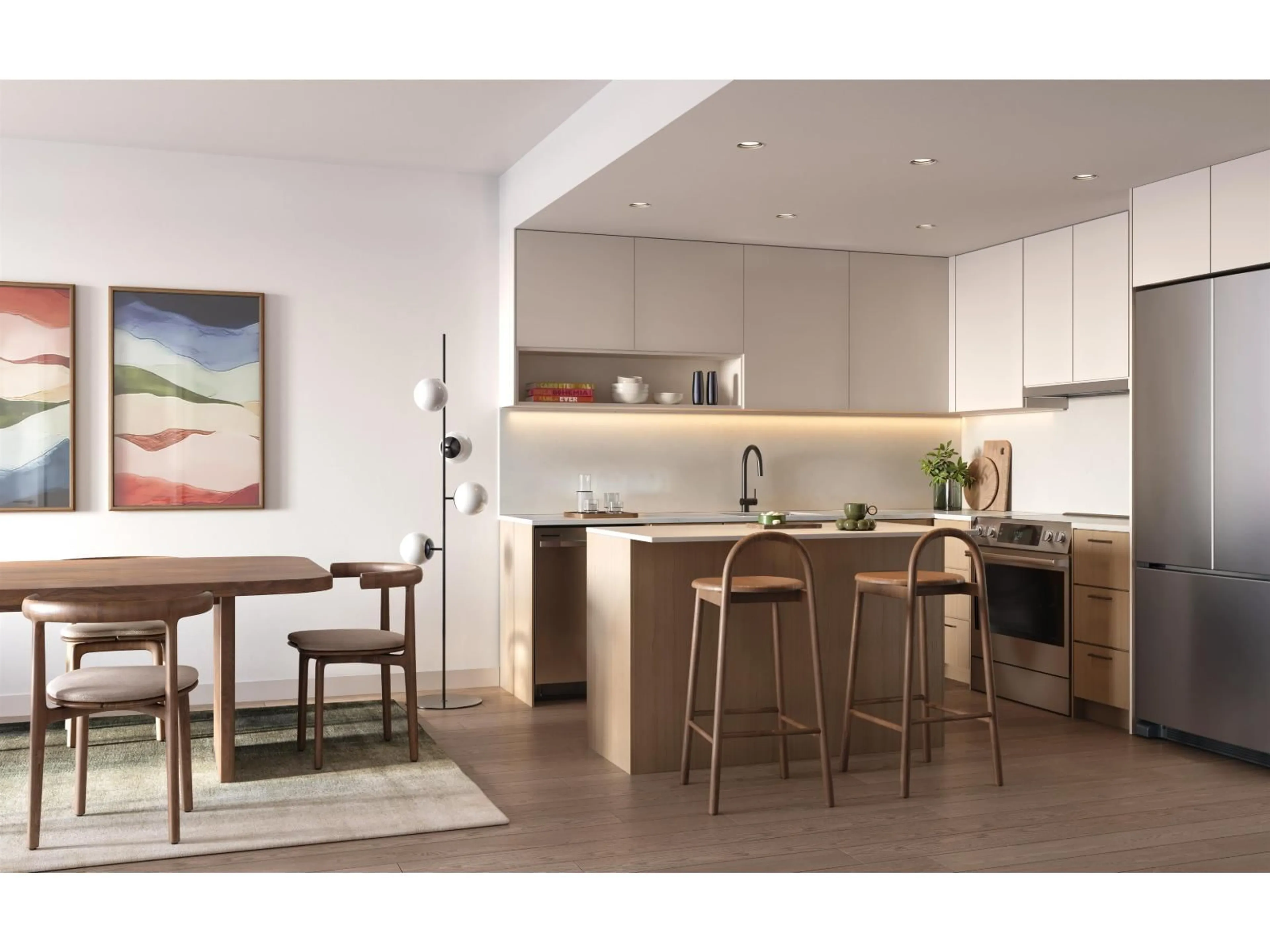 Open concept kitchen, unknown for 523 - 7588 198B STREET, Langley British Columbia V2Y3X9