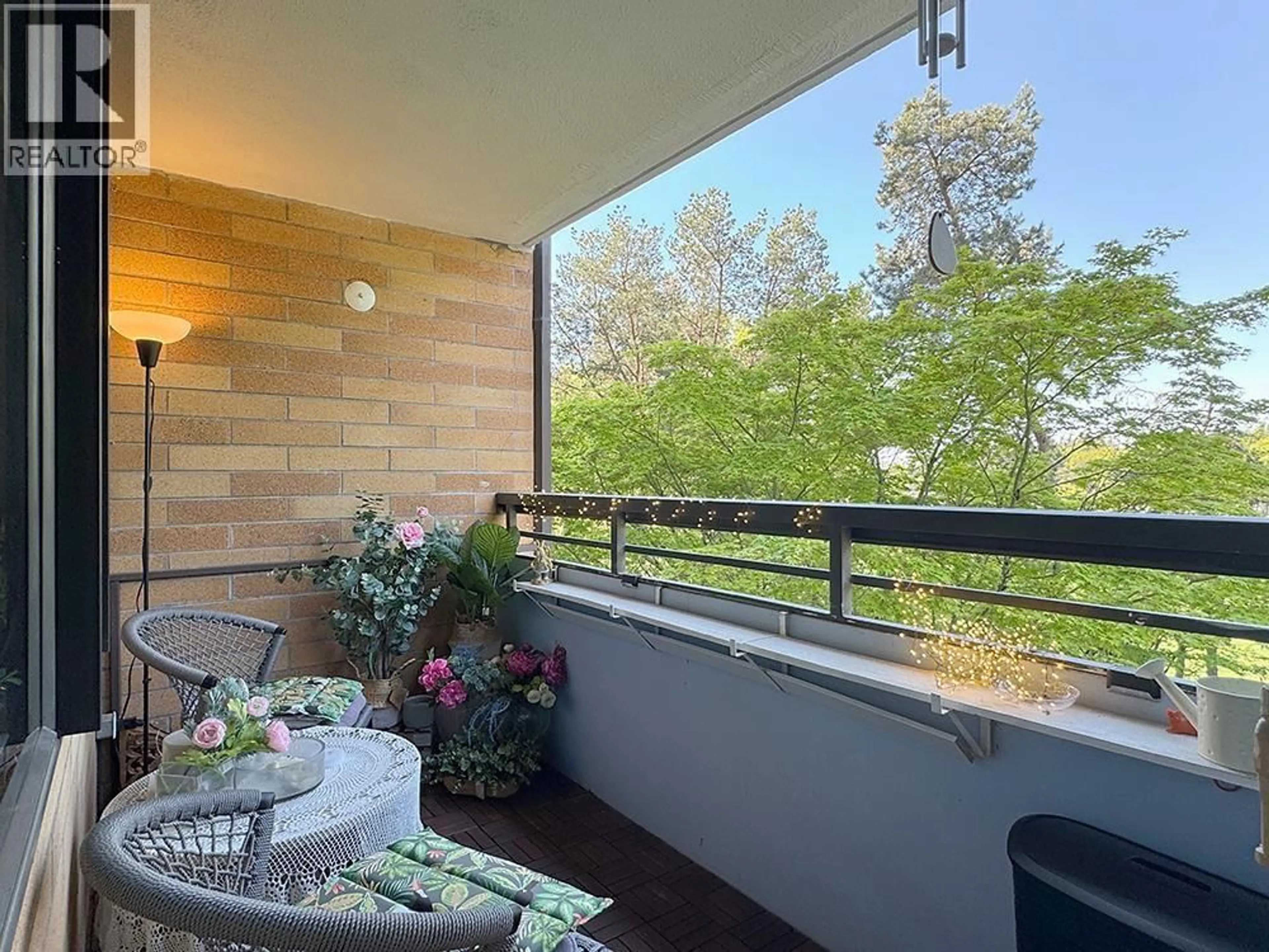 Balcony in the apartment, unknown for 405 - 6611 MINORU BOULEVARD, Richmond British Columbia V6Y1Y9