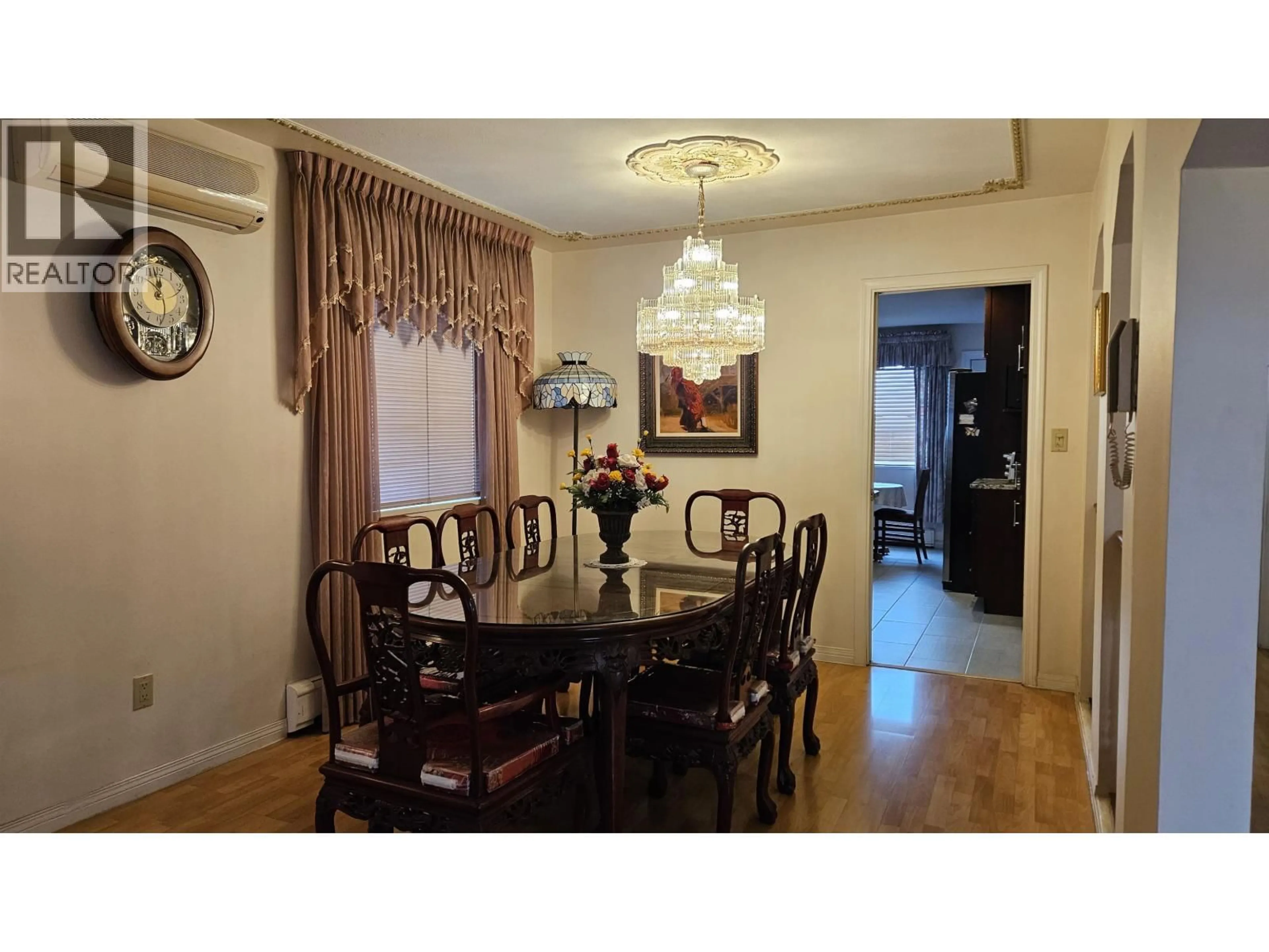 Dining room, wood/laminate floor for 1308 62ND AVENUE, Vancouver British Columbia V5X2H5