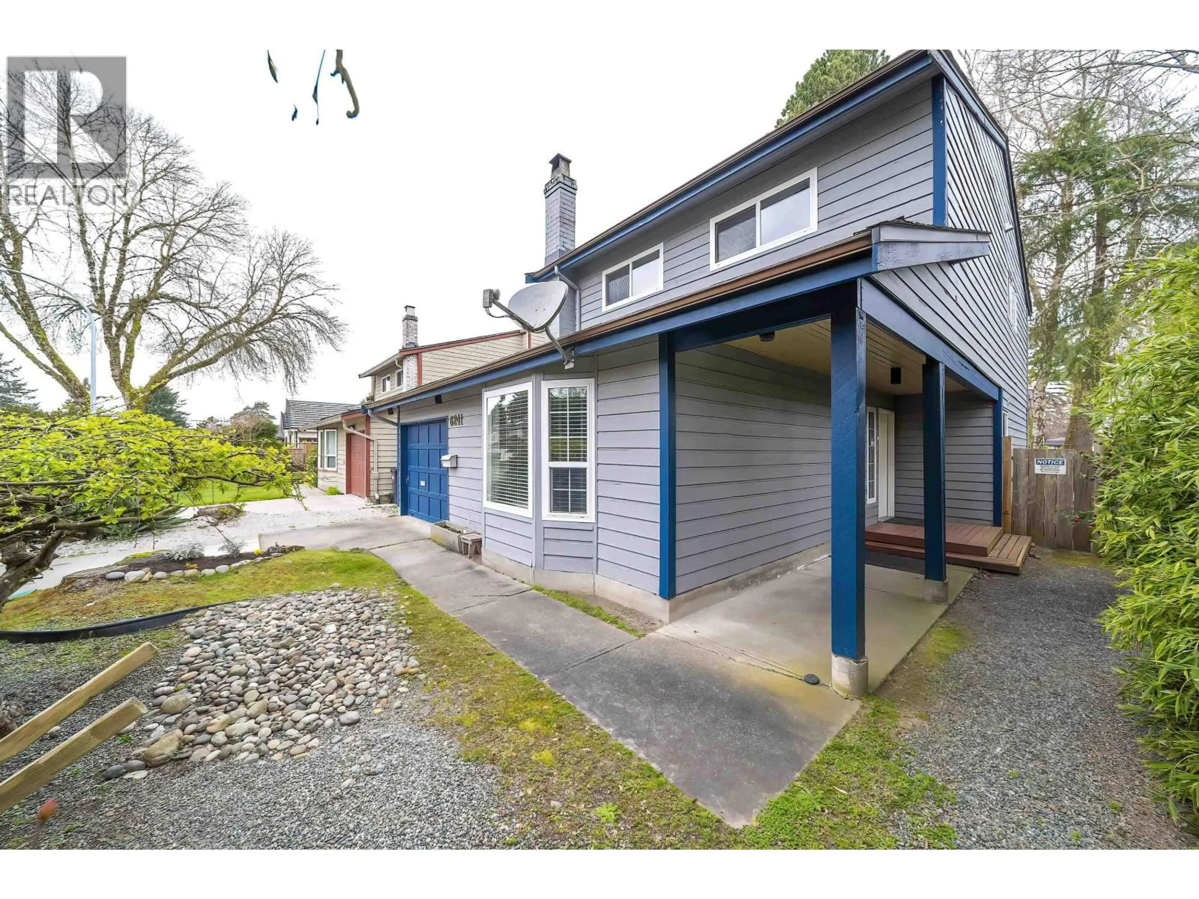 A pic from outside/outdoor area/front of a property/back of a property/a pic from drone, street for 6241 SHERIDAN ROAD, Richmond British Columbia V7E4W5