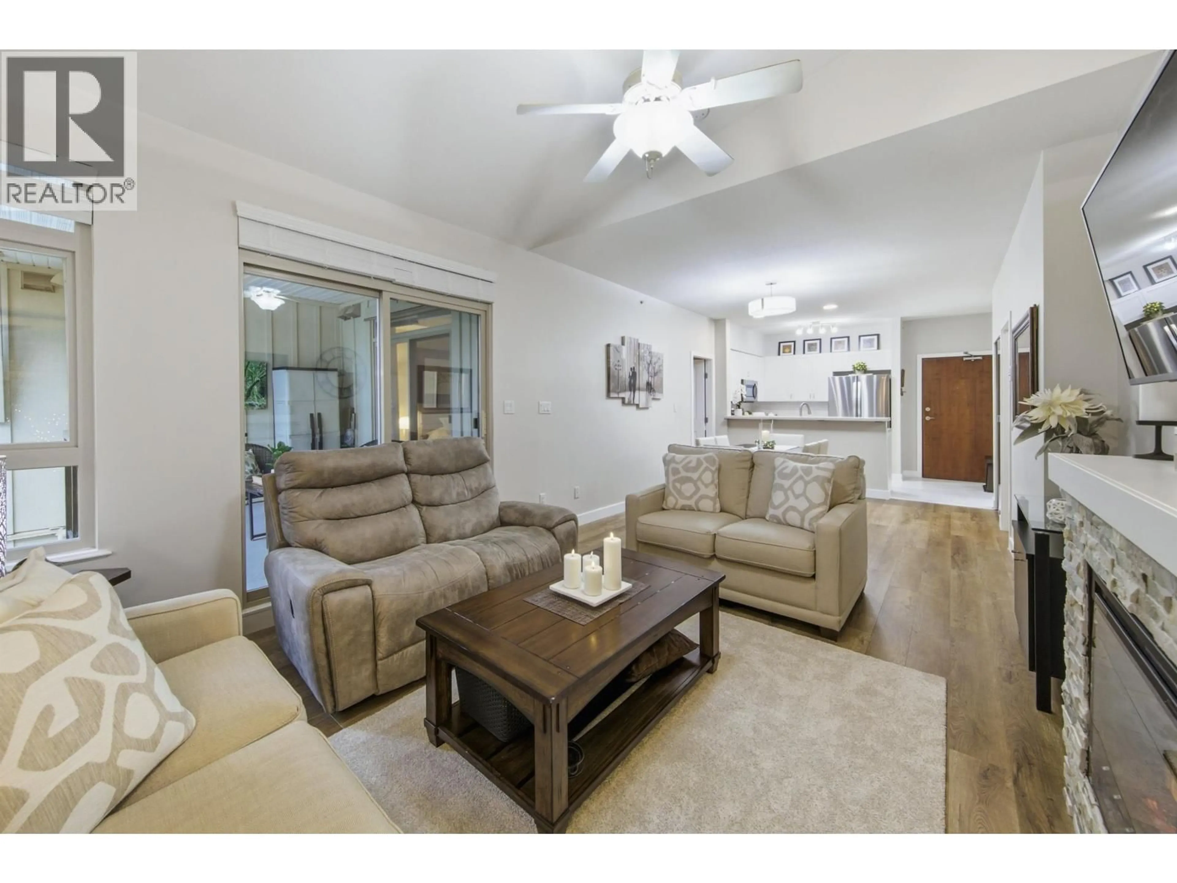 Living room with furniture, unknown for 408 - 100 CAPILANO ROAD, Port Moody British Columbia V3H5M9