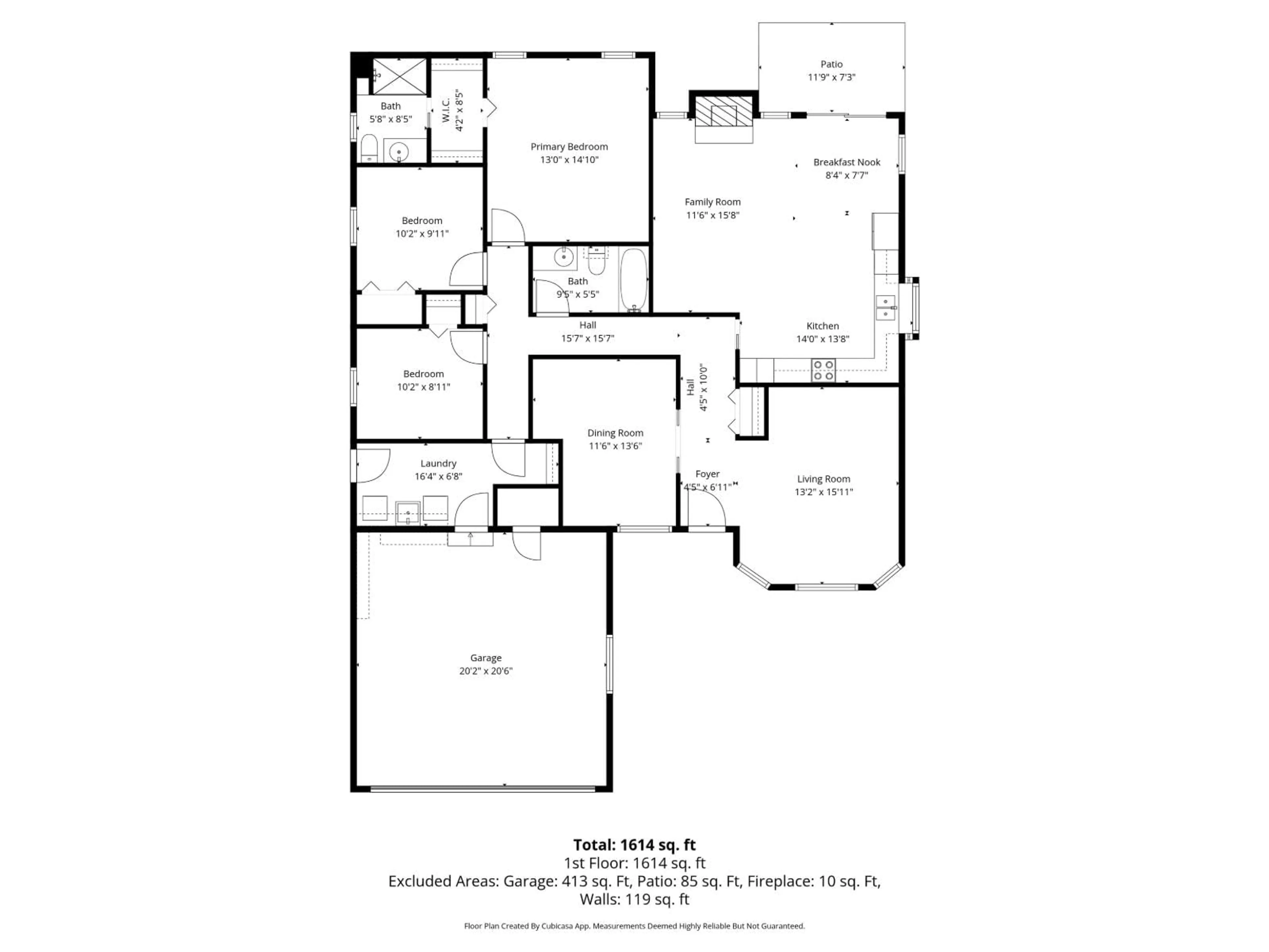 Floor plan for 2436 126 STREET, Surrey British Columbia V4A8H7