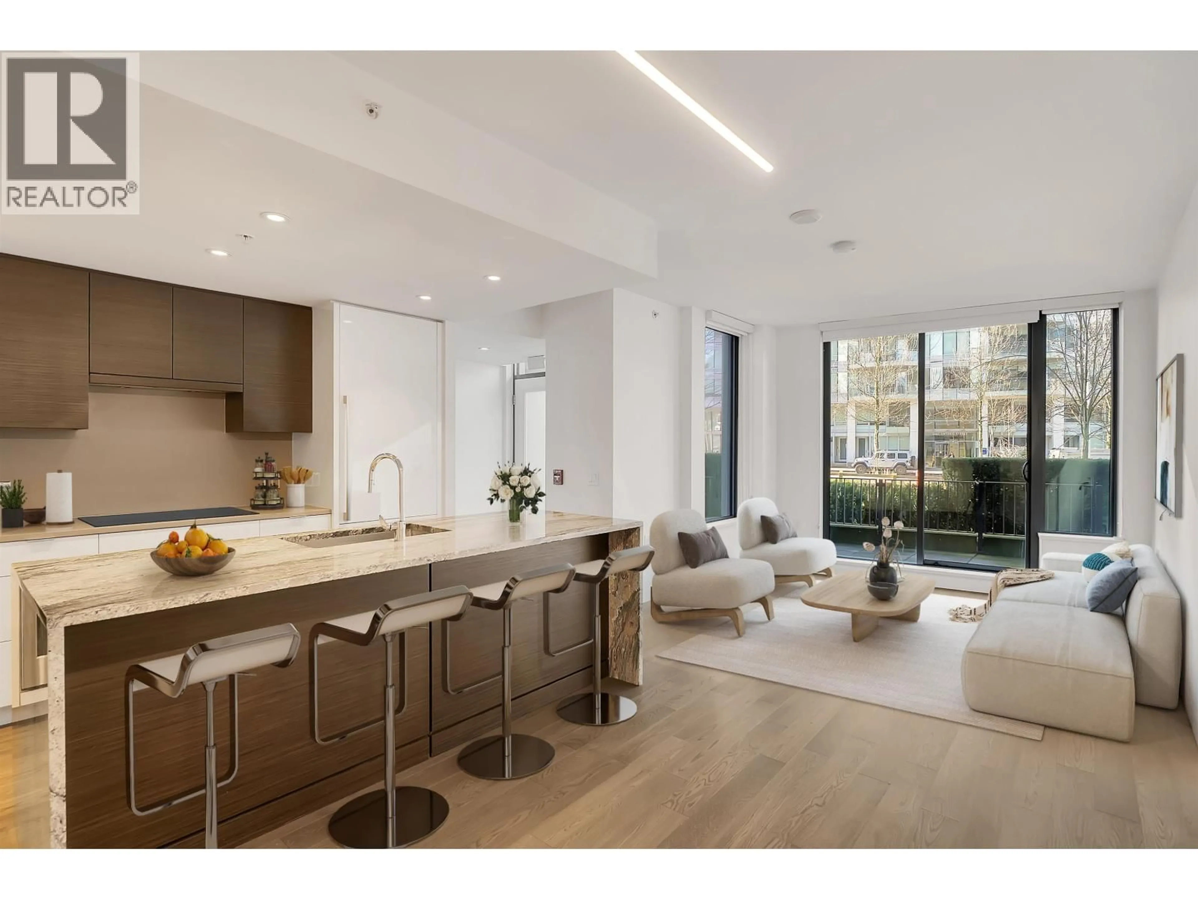 Open concept kitchen, unknown for 102 - 1688 PULLMAN PORTER STREET, Vancouver British Columbia V6A0H3