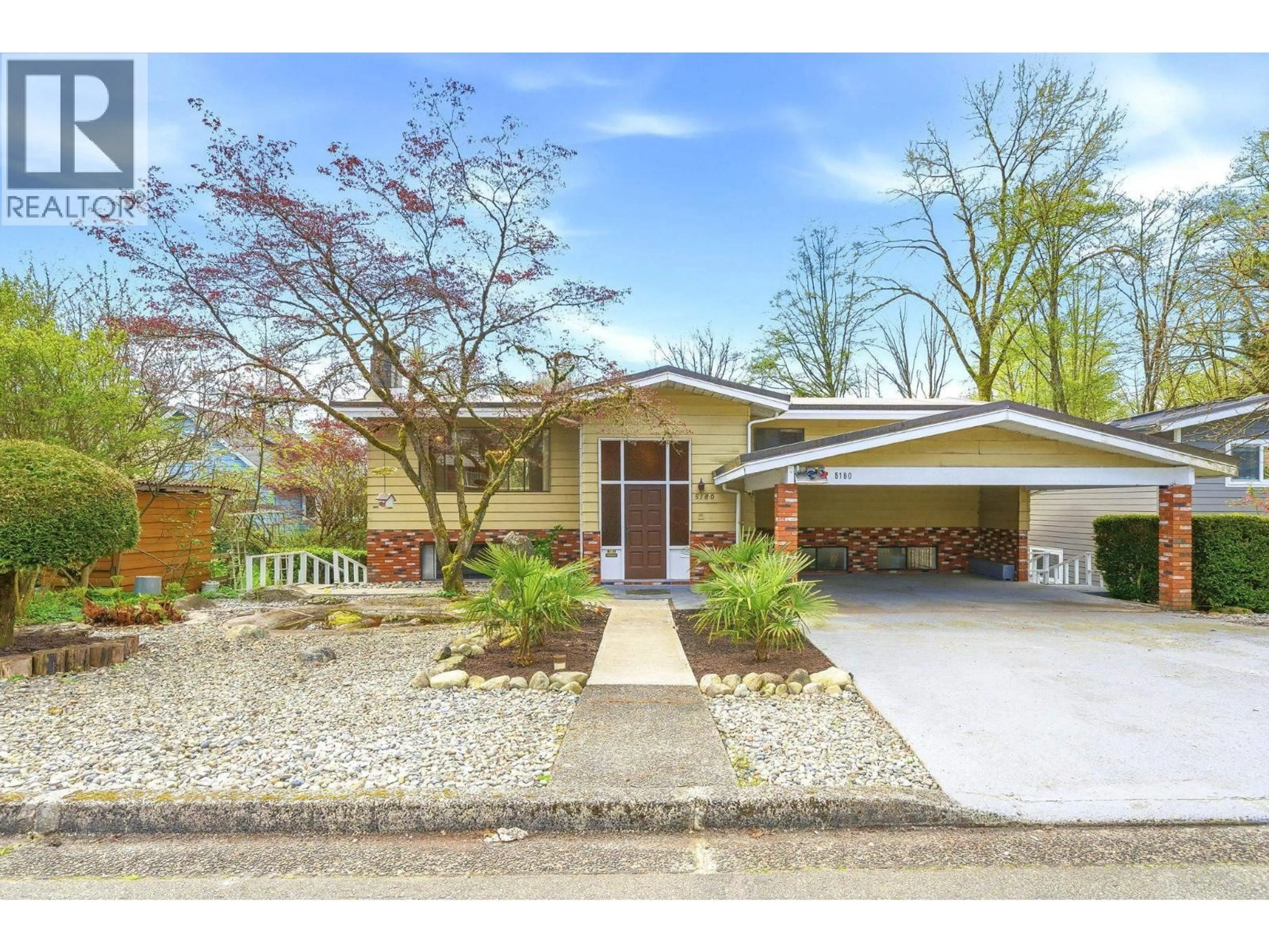 Home with brick exterior material, street for 5180 SPRINGDALE COURT, Burnaby British Columbia V5B4P4