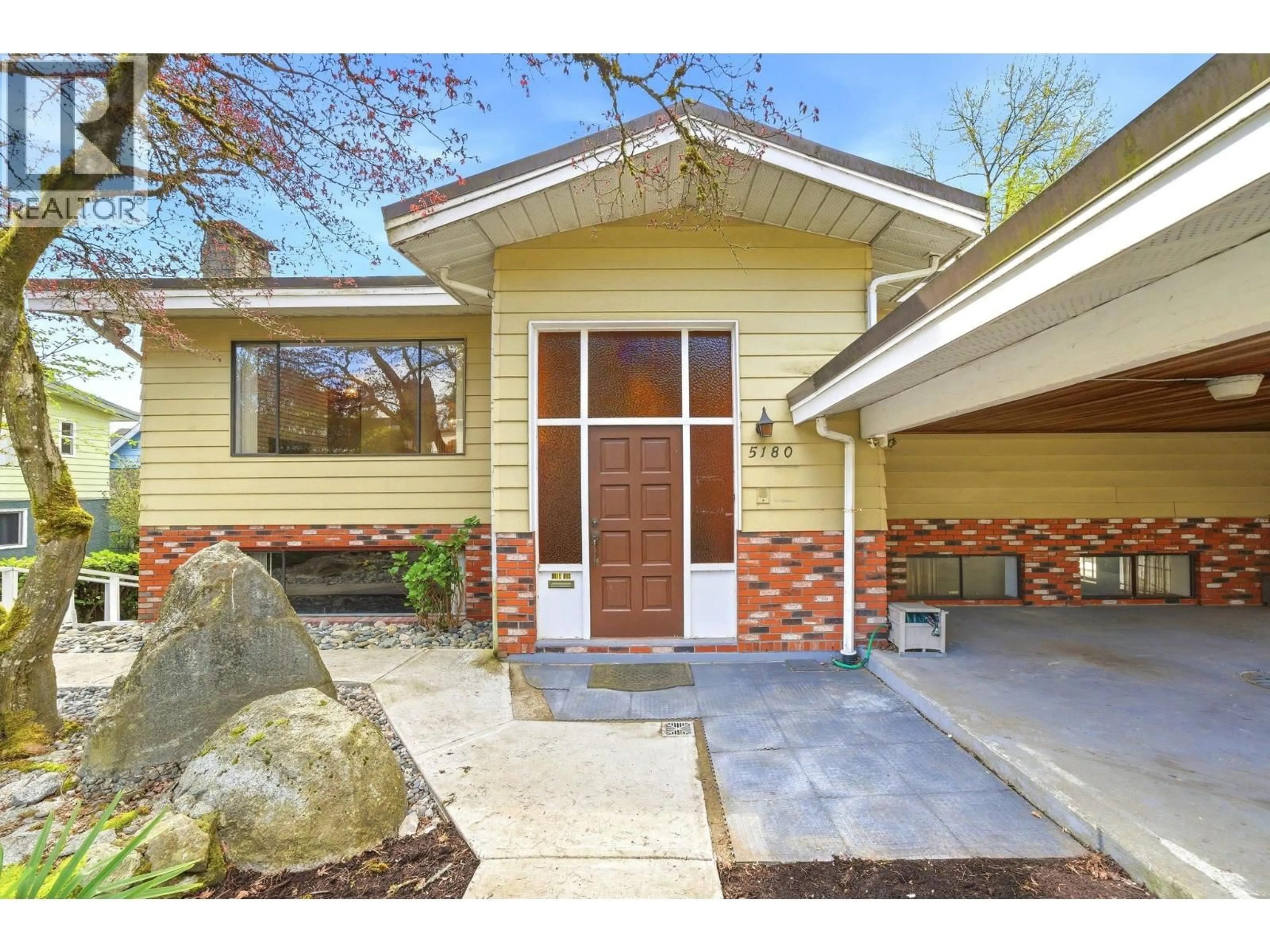 Home with brick exterior material, street for 5180 SPRINGDALE COURT, Burnaby British Columbia V5B4P4