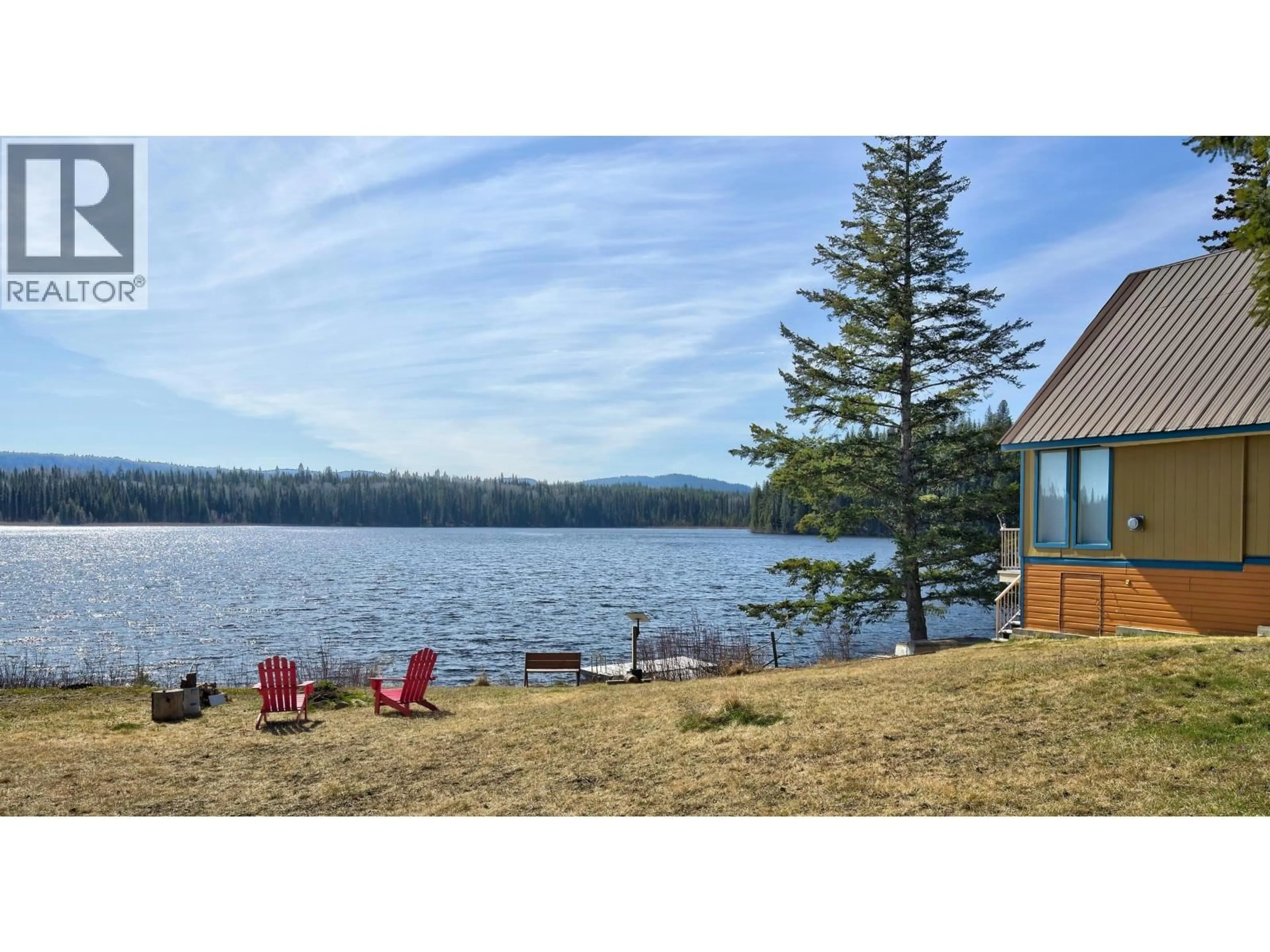 Patio, water/lake/river/ocean view for 2405 STARLIKE LAKE ROAD, Horsefly British Columbia V0L1L0