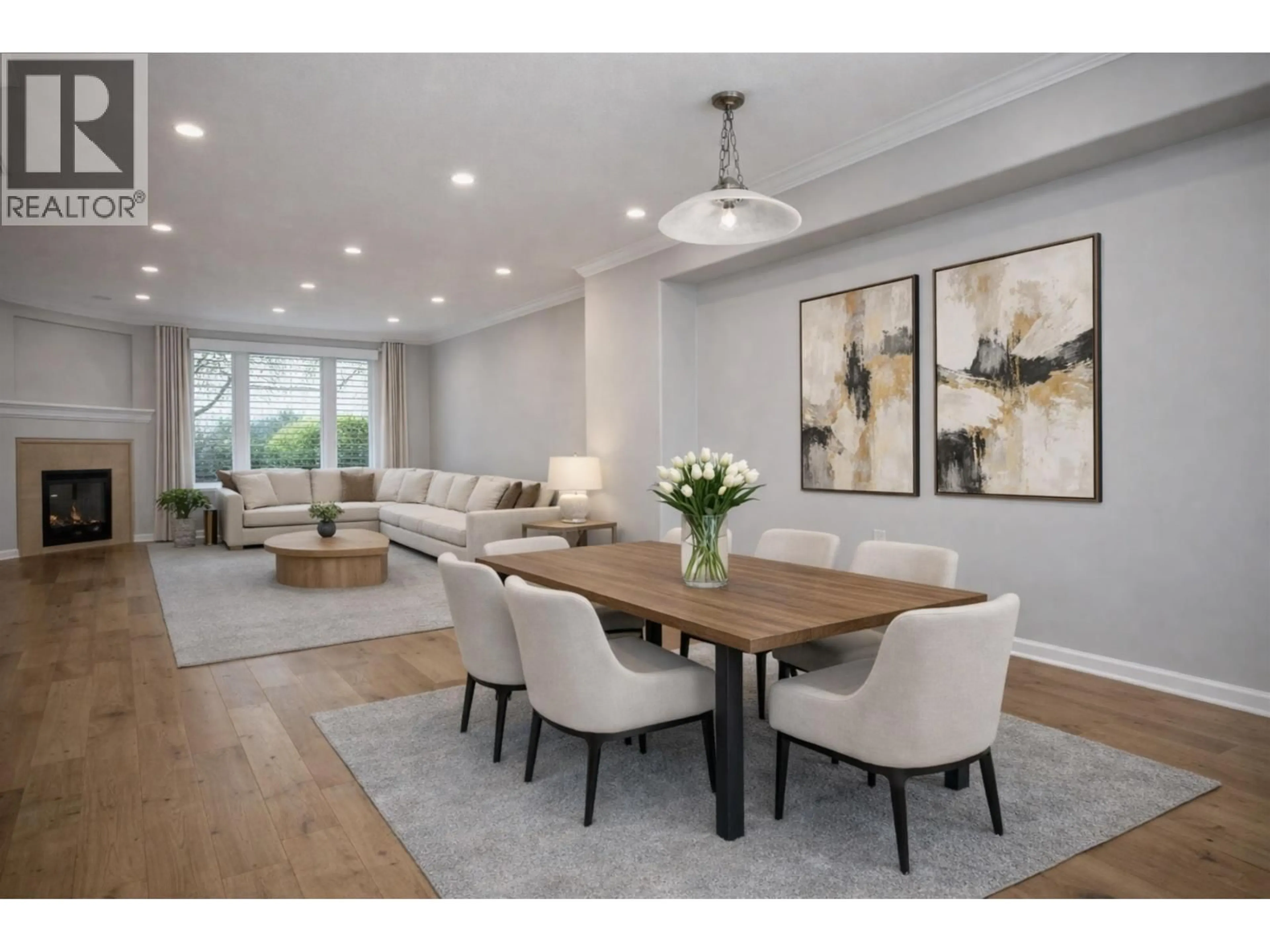 Dining room, wood/laminate floor for 5 - 2351 PARKWAY BOULEVARD, Coquitlam British Columbia V3E3P2
