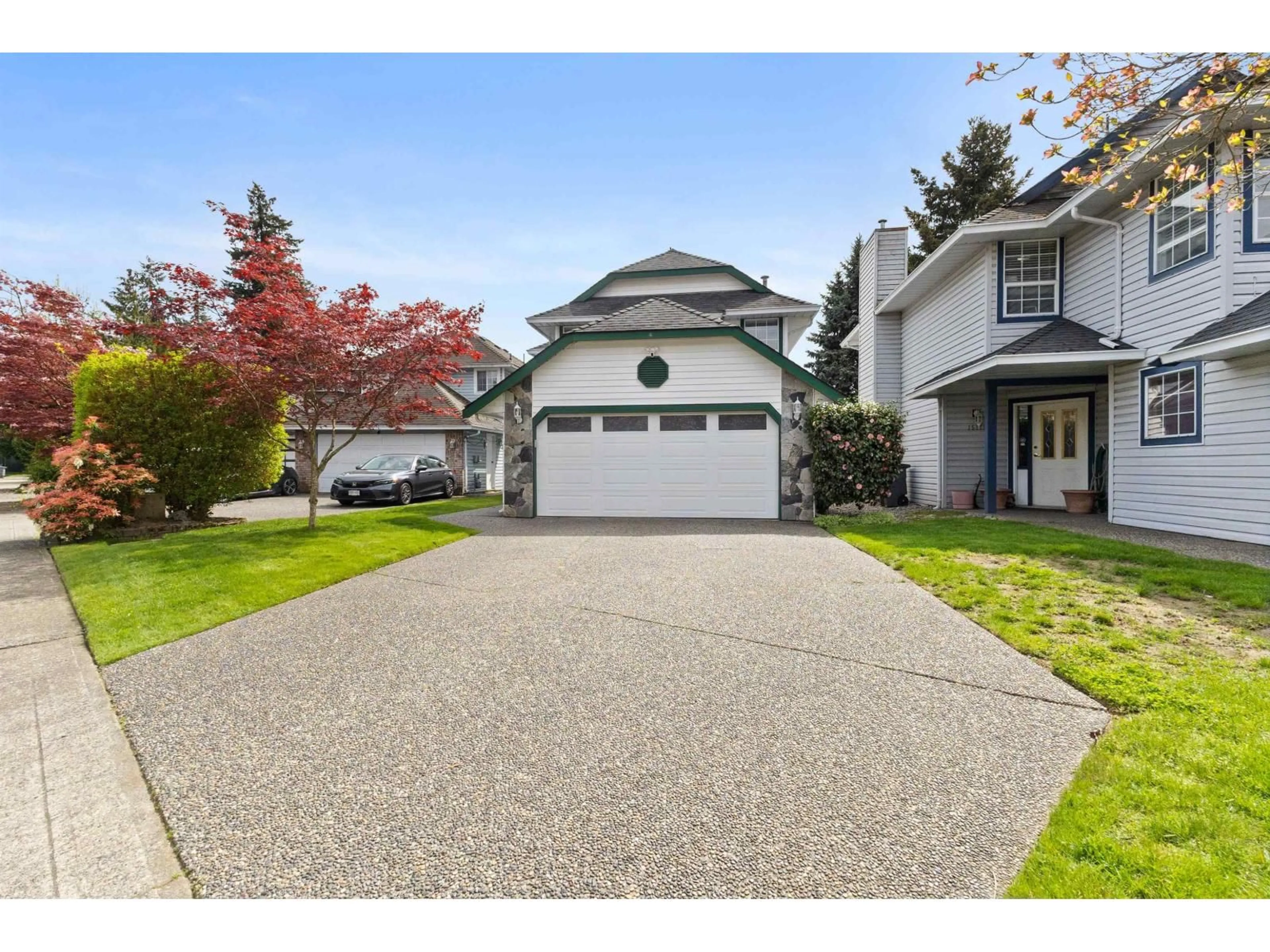 Home with vinyl exterior material, street for 15522 87A AVENUE, Surrey British Columbia V3S6S9