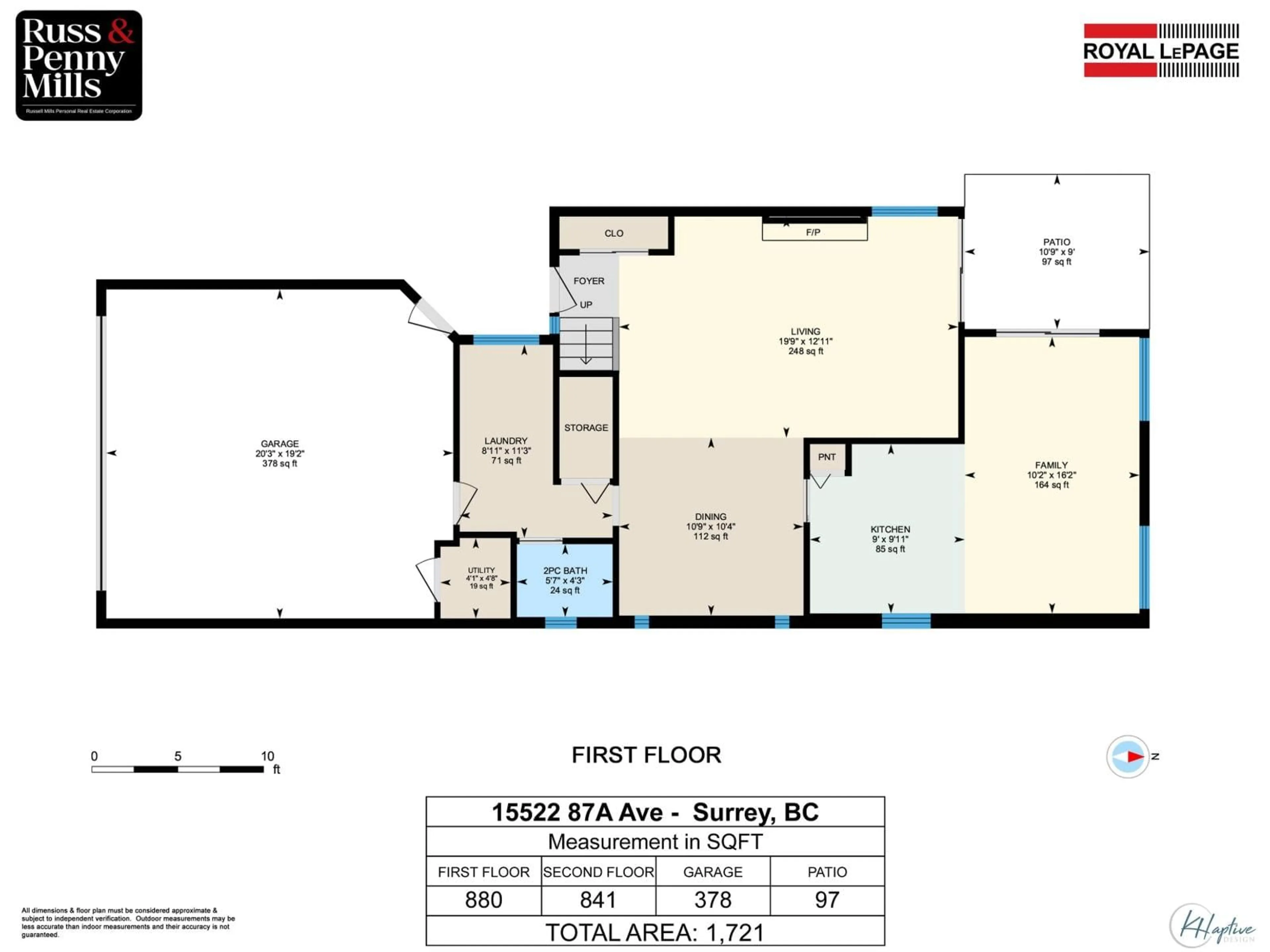 Floor plan for 15522 87A AVENUE, Surrey British Columbia V3S6S9
