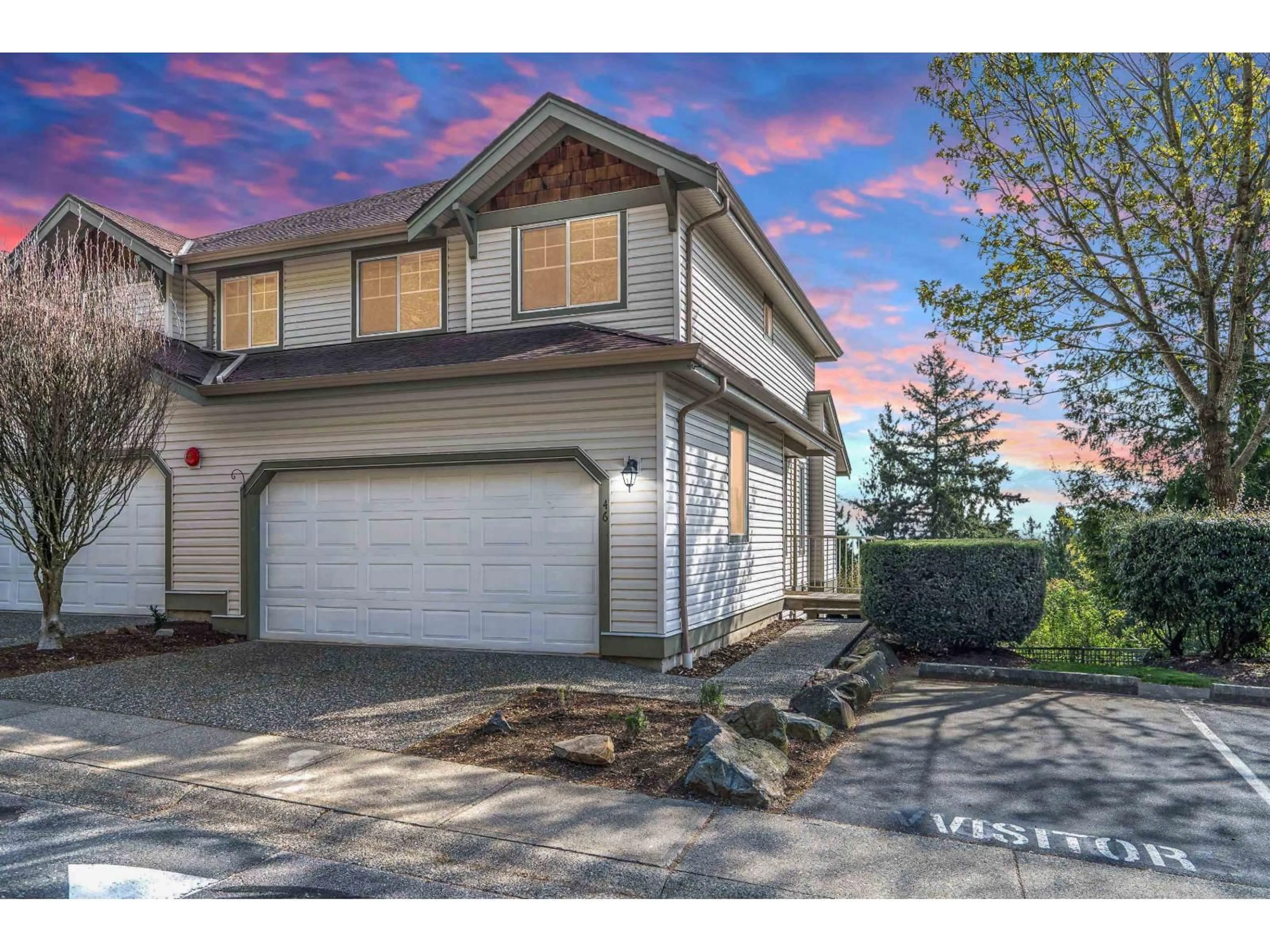 A pic from outside/outdoor area/front of a property/back of a property/a pic from drone, street for 46 - 35287 OLD YALE ROAD, Abbotsford British Columbia V3G8H5