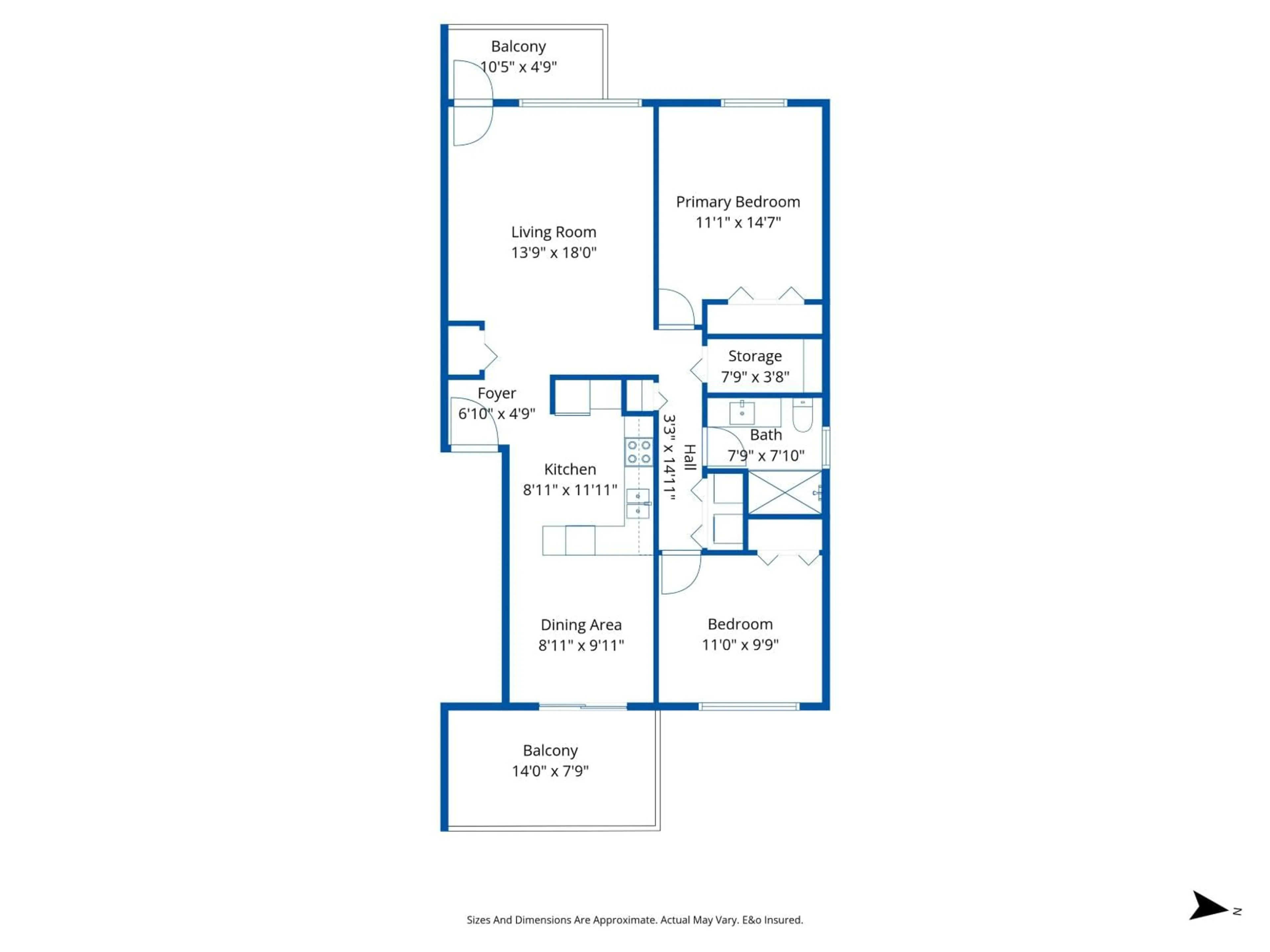 Floor plan for 8 - 32959 GEORGE FERGUSON WAY, Abbotsford British Columbia V2S7W9