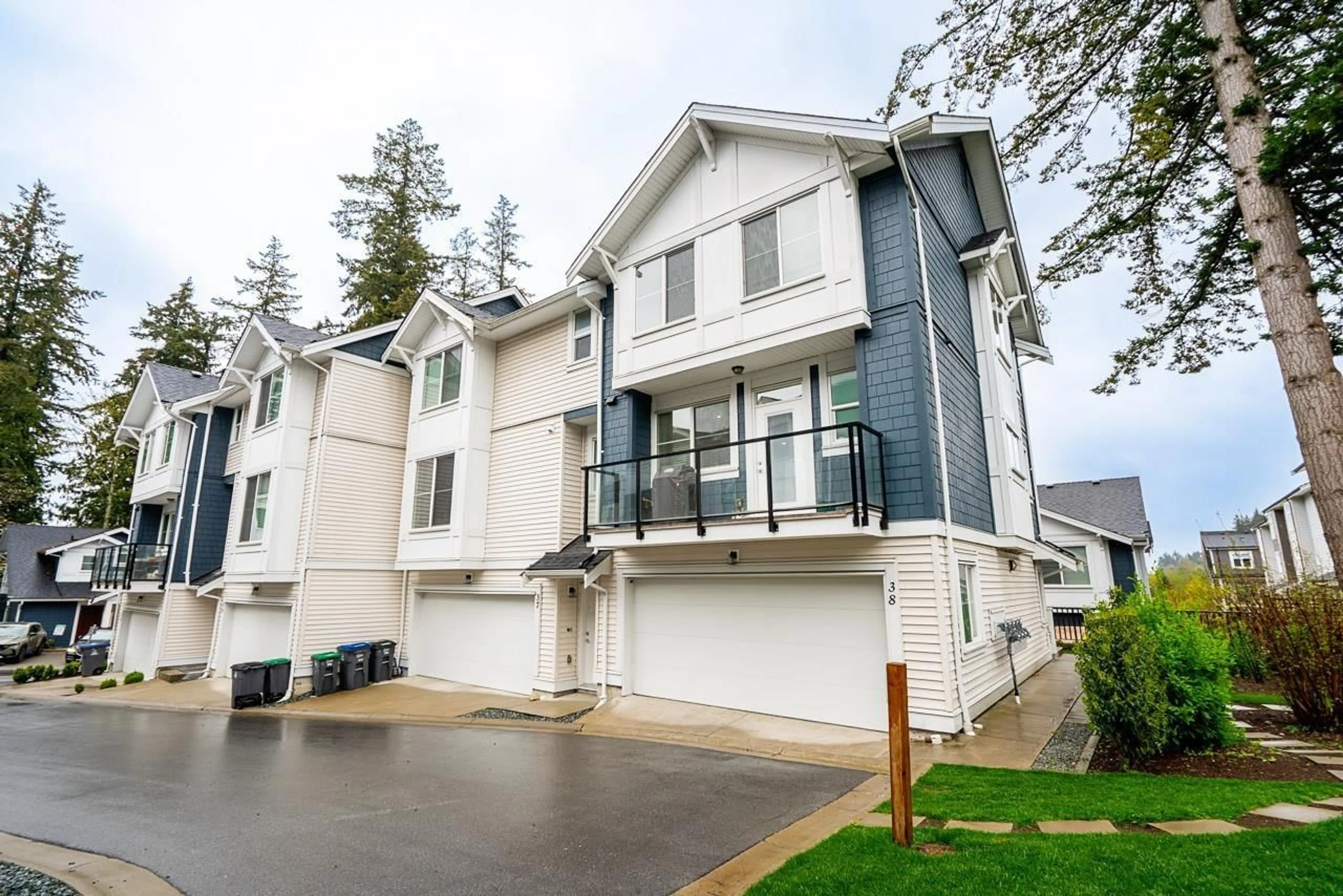 A pic from outside/outdoor area/front of a property/back of a property/a pic from drone, street for 38 - 14355 62 AVENUE, Surrey British Columbia V3X0K6