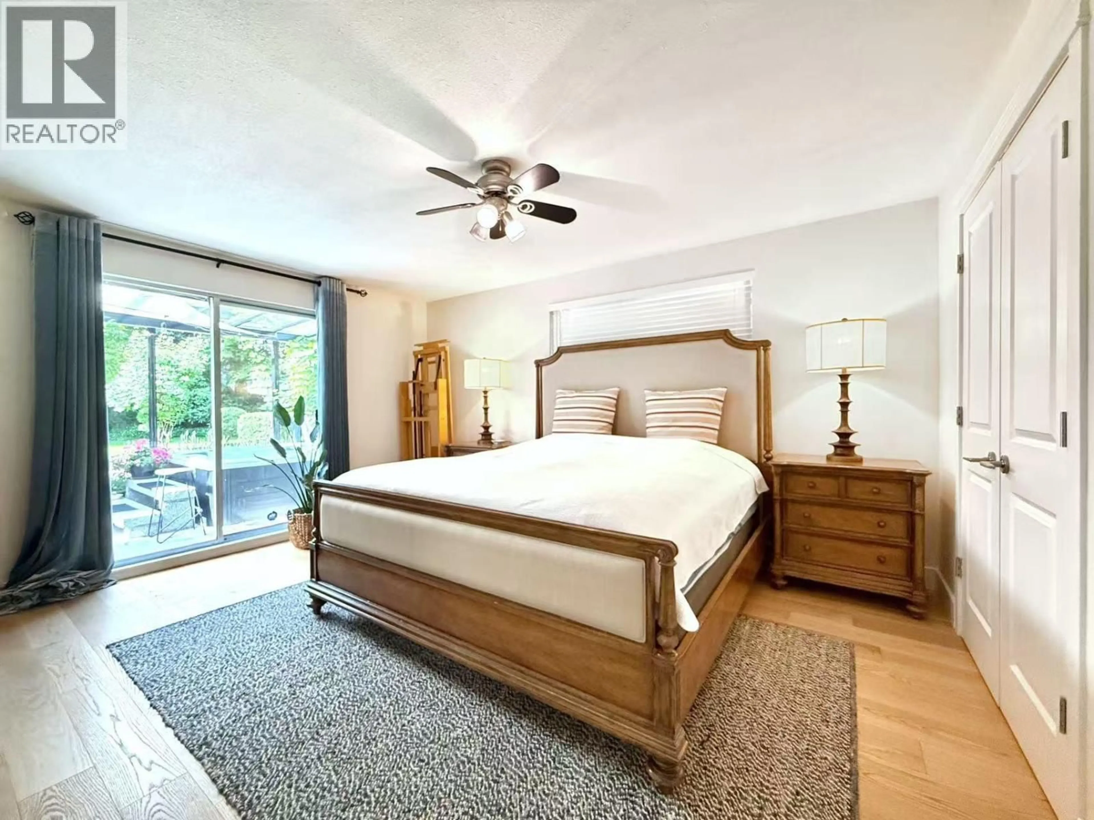 Bedroom with bed, wood/laminate floor for 12239 SKILLEN STREET, Maple Ridge British Columbia V2X4X4