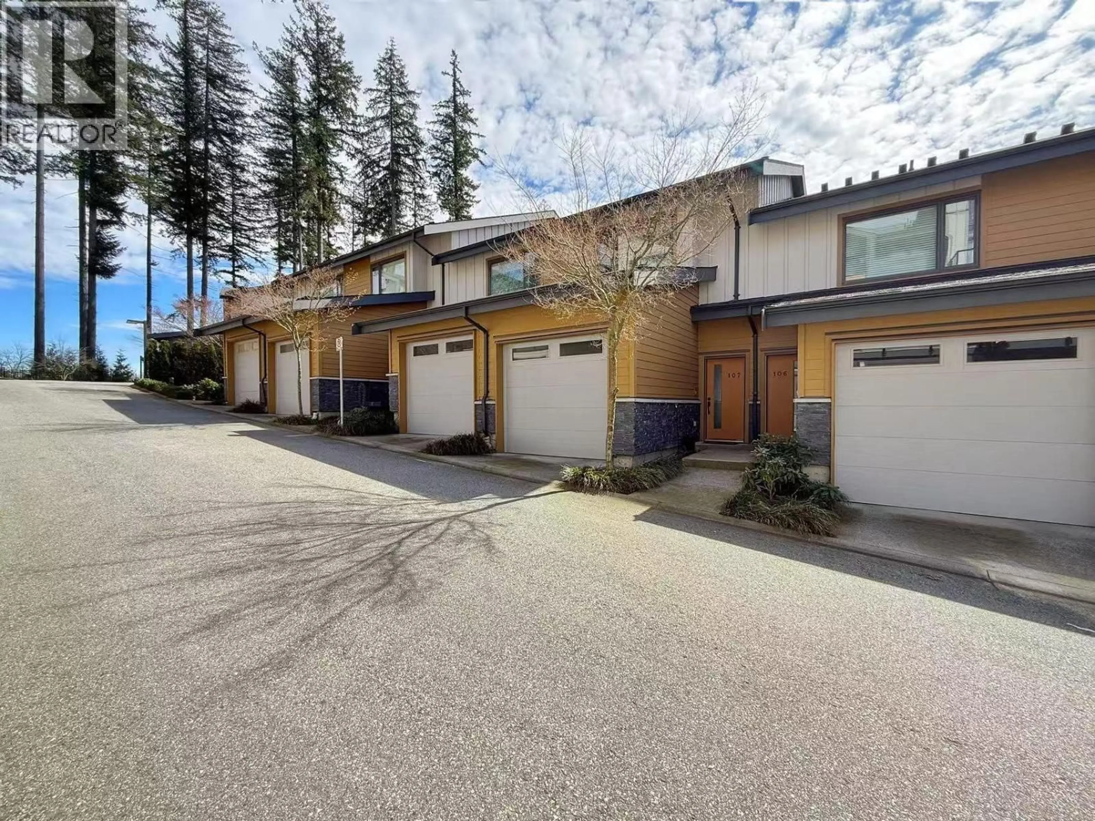 A pic from outside/outdoor area/front of a property/back of a property/a pic from drone, street for 107 - 3525 CHANDLER STREET, Coquitlam British Columbia V3E0L9