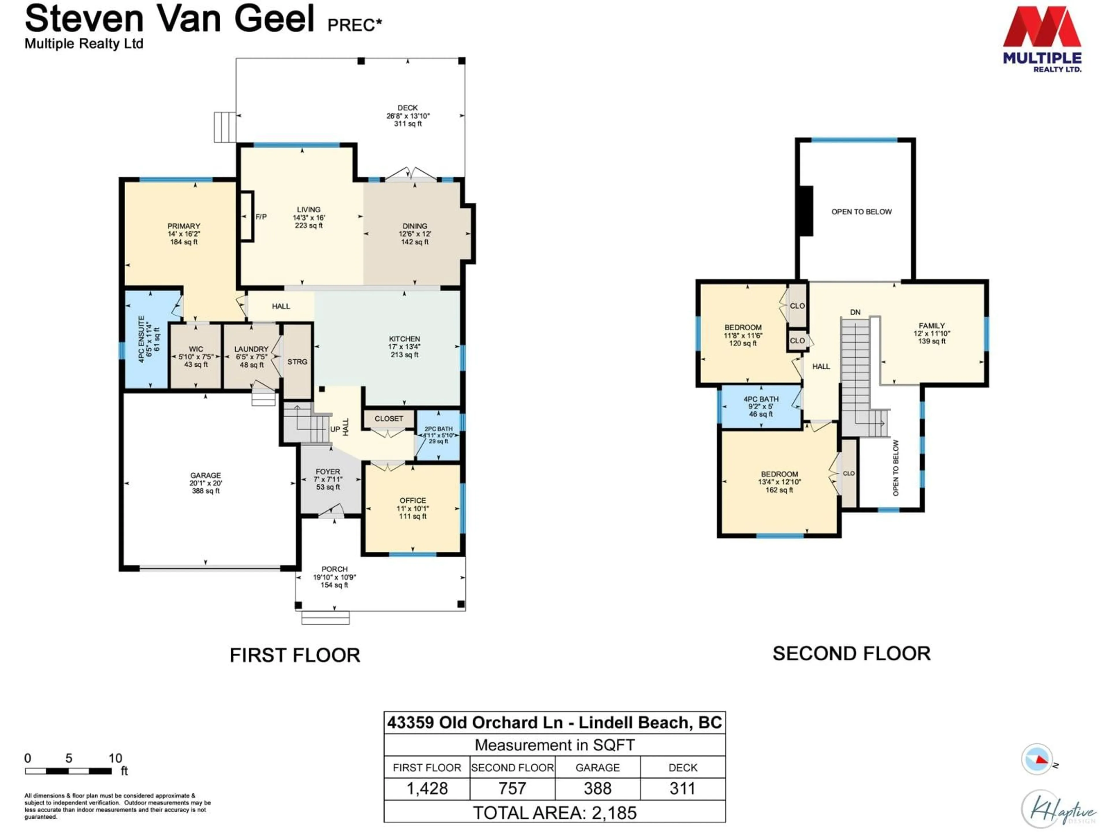 Floor plan for 43359 OLD ORCHARD LANE, Lindell Beach British Columbia V2R0Z4