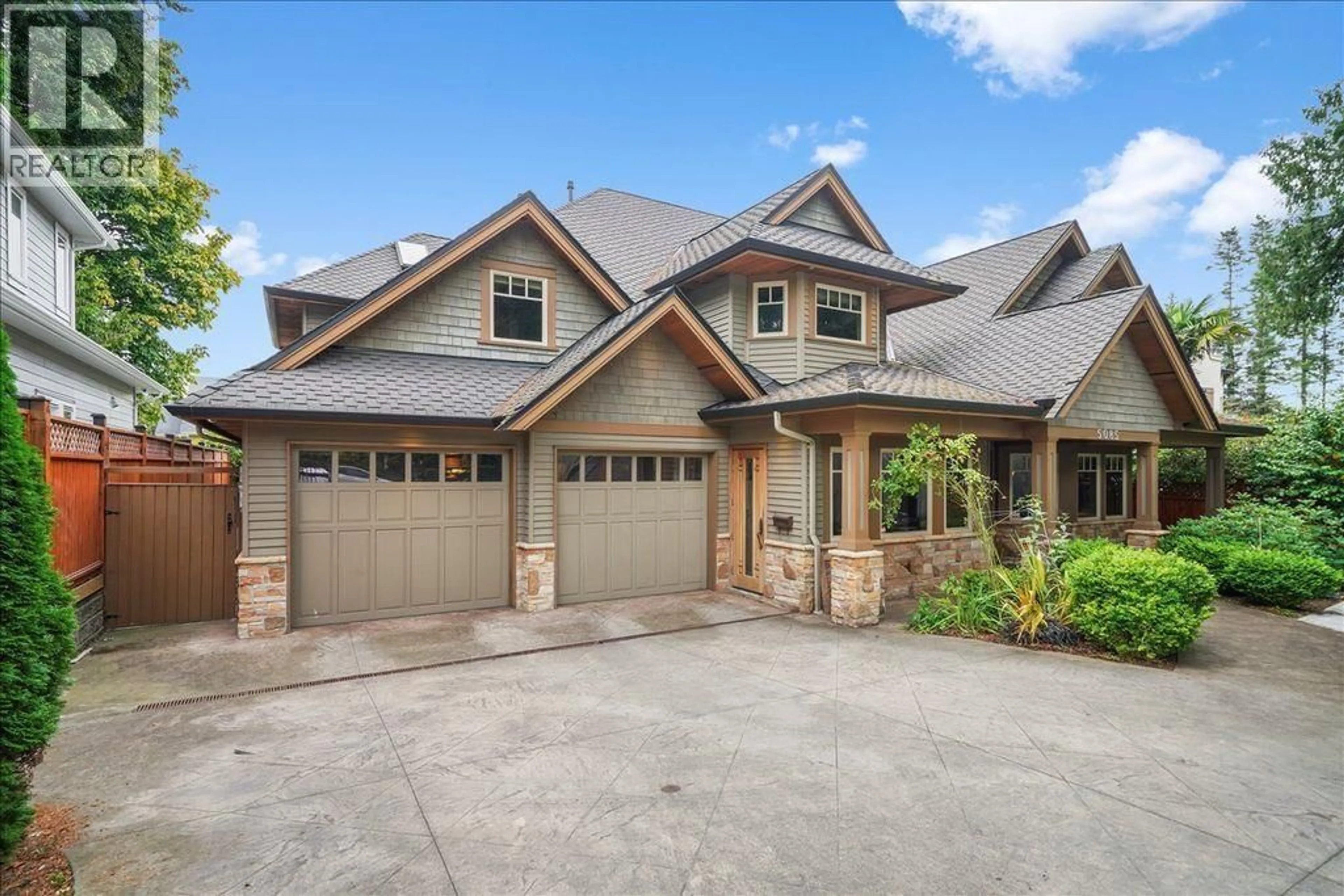 Home with brick exterior material, street for 5085 1 AVENUE, Delta British Columbia V4M1B4