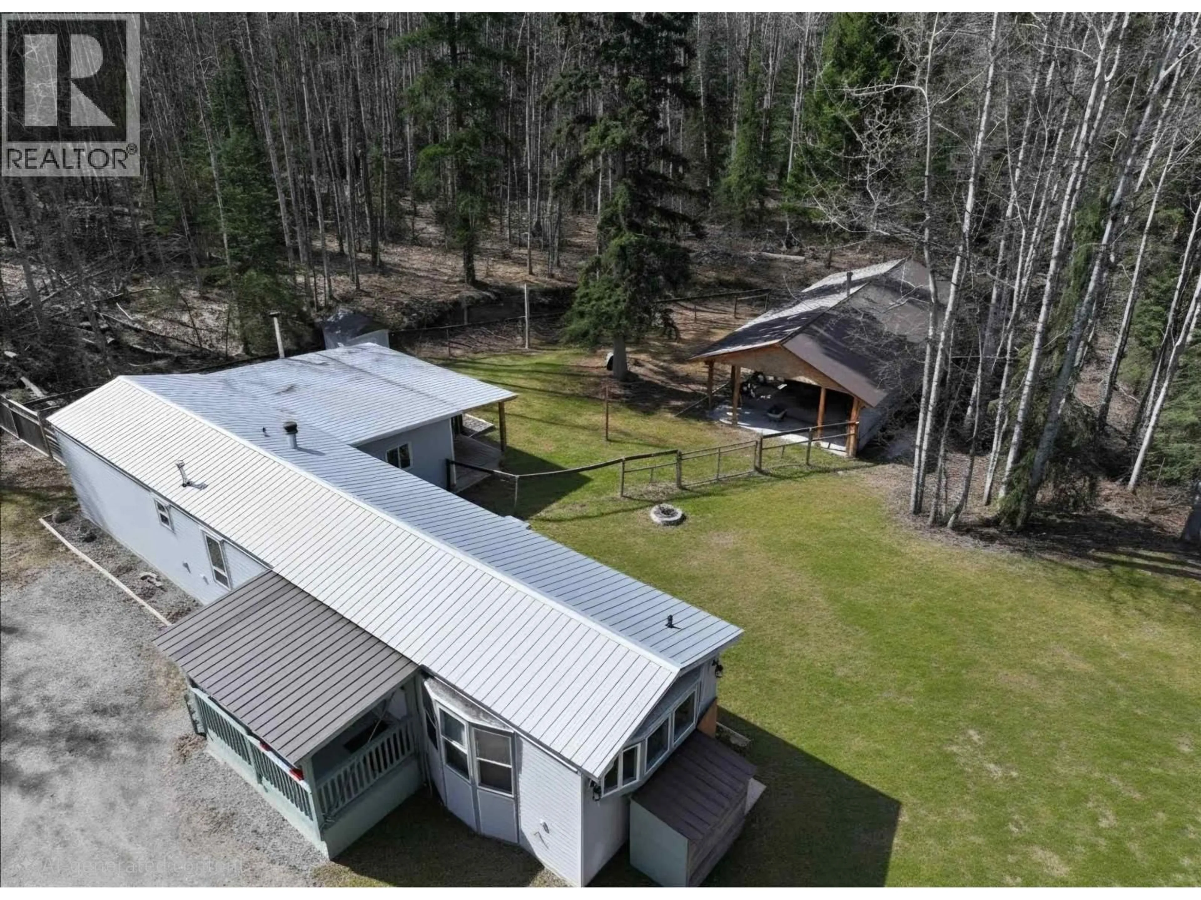 A pic from outside/outdoor area/front of a property/back of a property/a pic from drone, unknown for 1483 WINWORD ROAD, Quesnel British Columbia V2J7G3