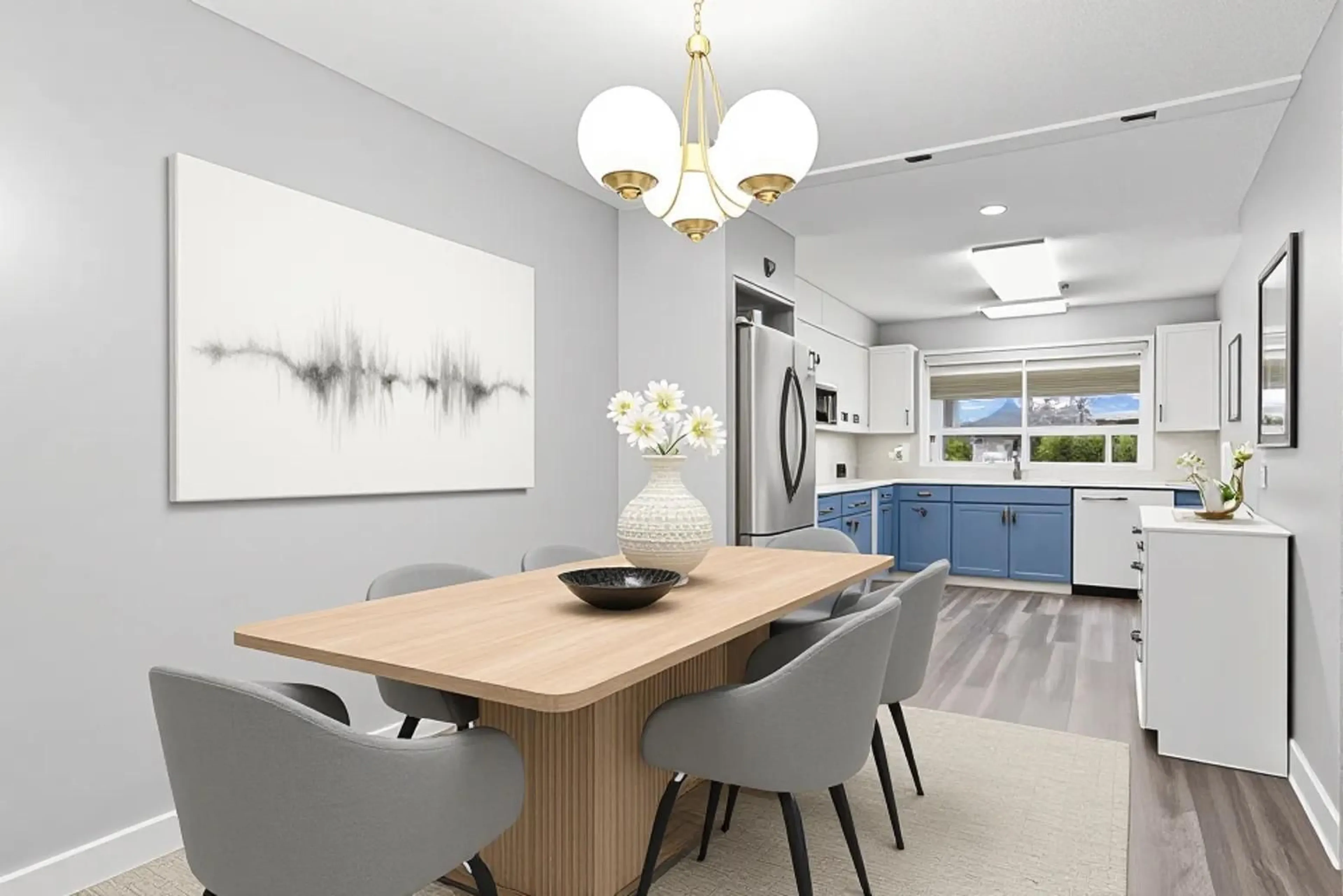 Open concept kitchen, unknown for 113 - 7610 EVANS ROAD, Chilliwack British Columbia V2R2X8