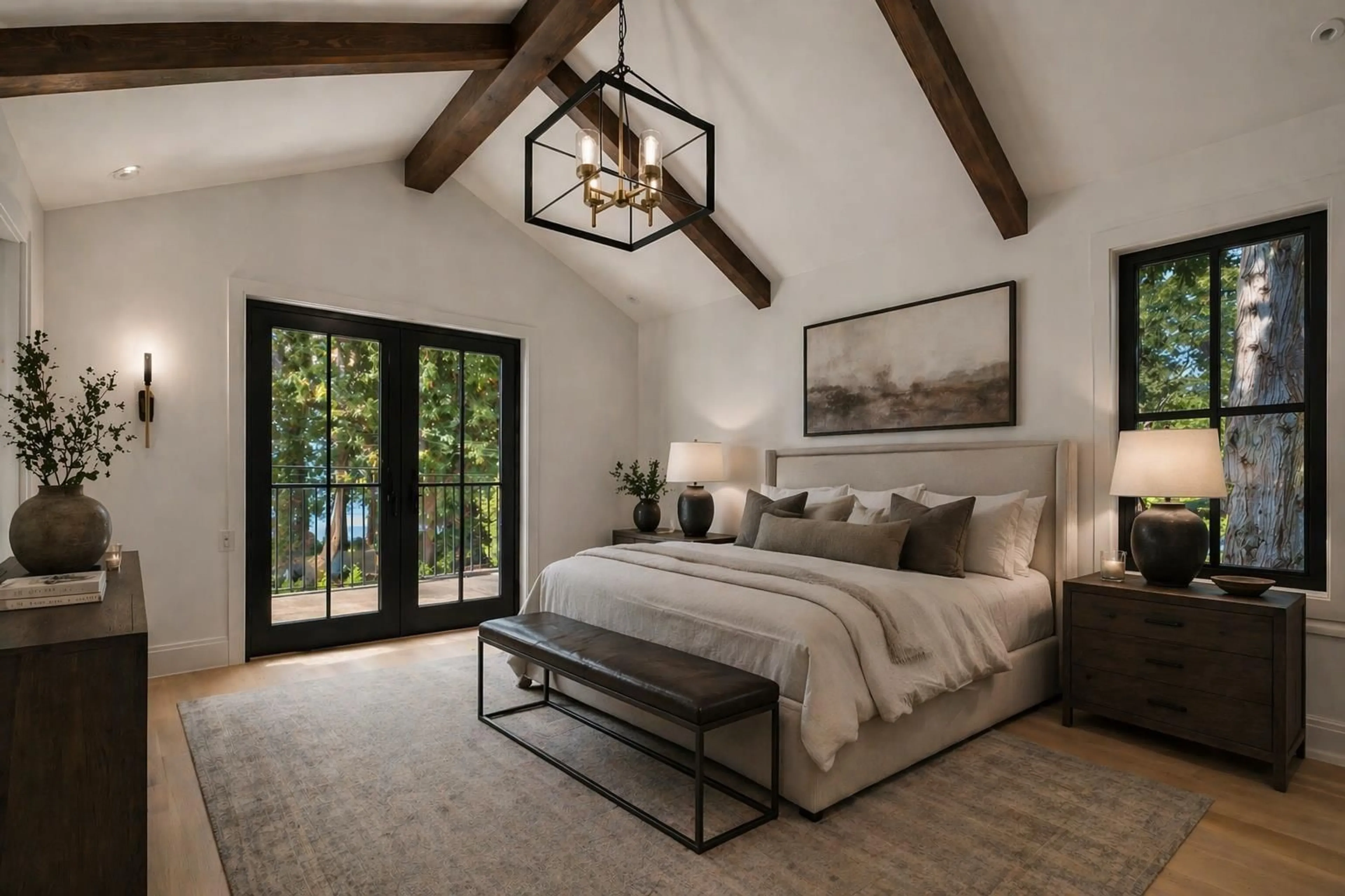 Bedroom with bed, unknown for 2422 CHRISTOPHERSON ROAD, Surrey British Columbia V4A5W2