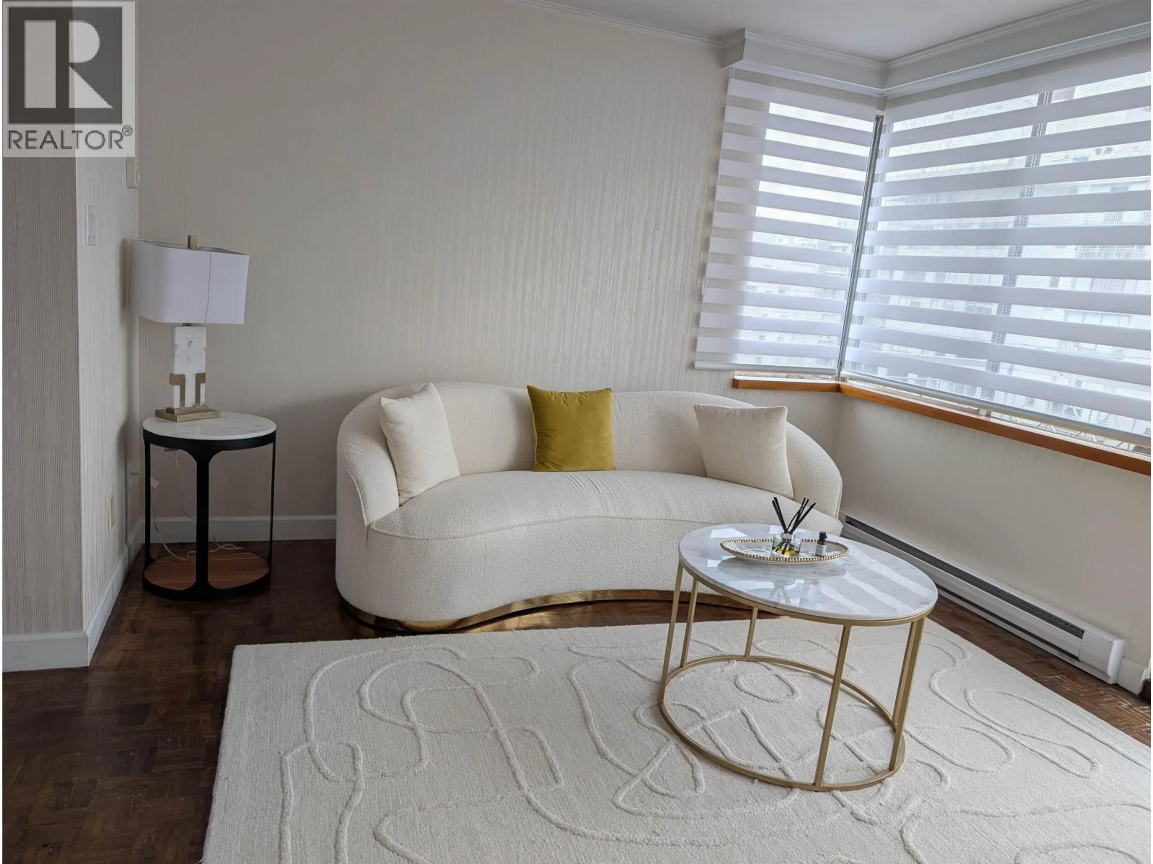 Living room with furniture, unknown for 1104 - 1219 HARWOOD STREET, Vancouver British Columbia V6E1S5