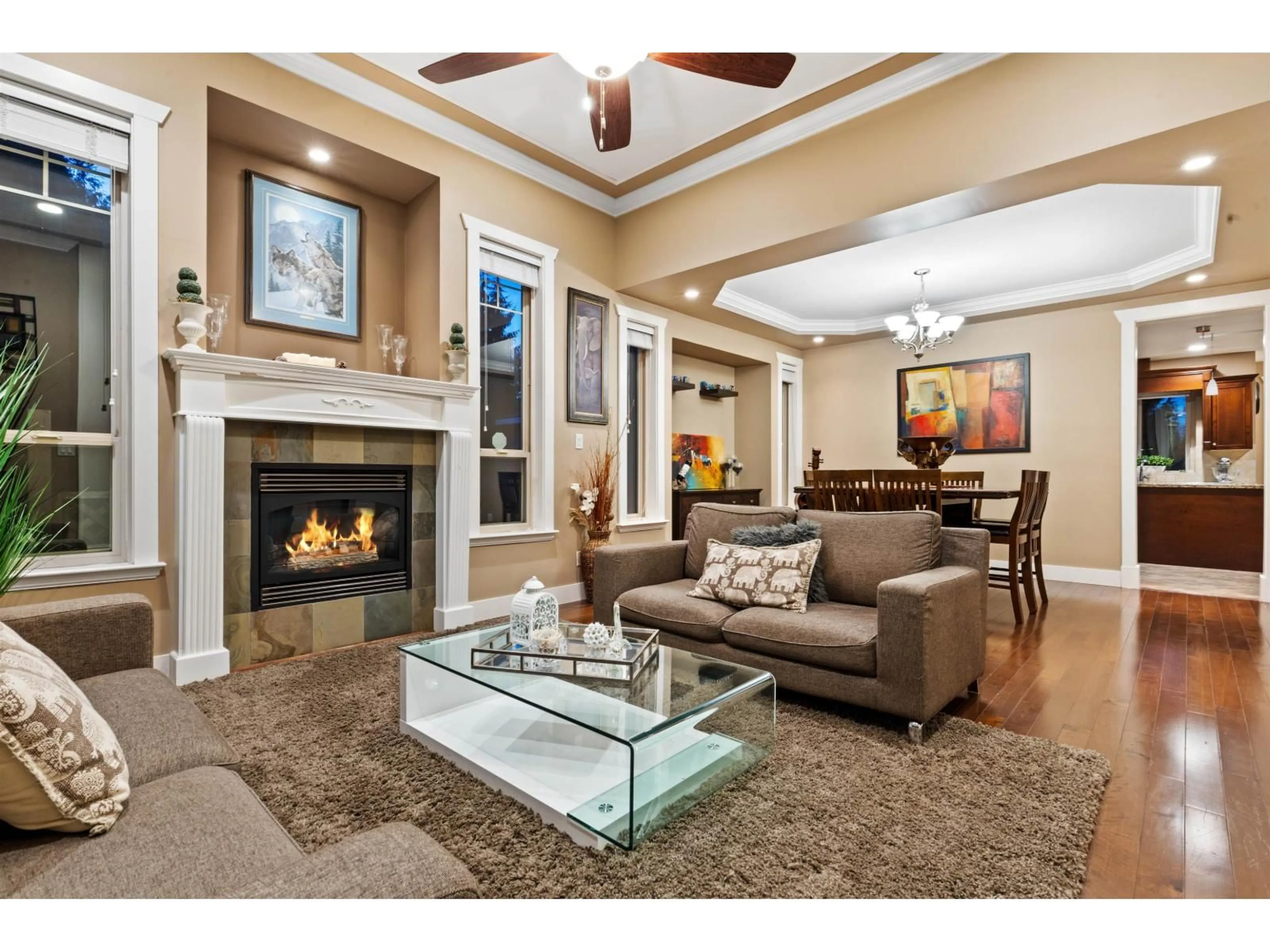 Living room with furniture, unknown for 8741 163A STREET, Surrey British Columbia V4N1C3