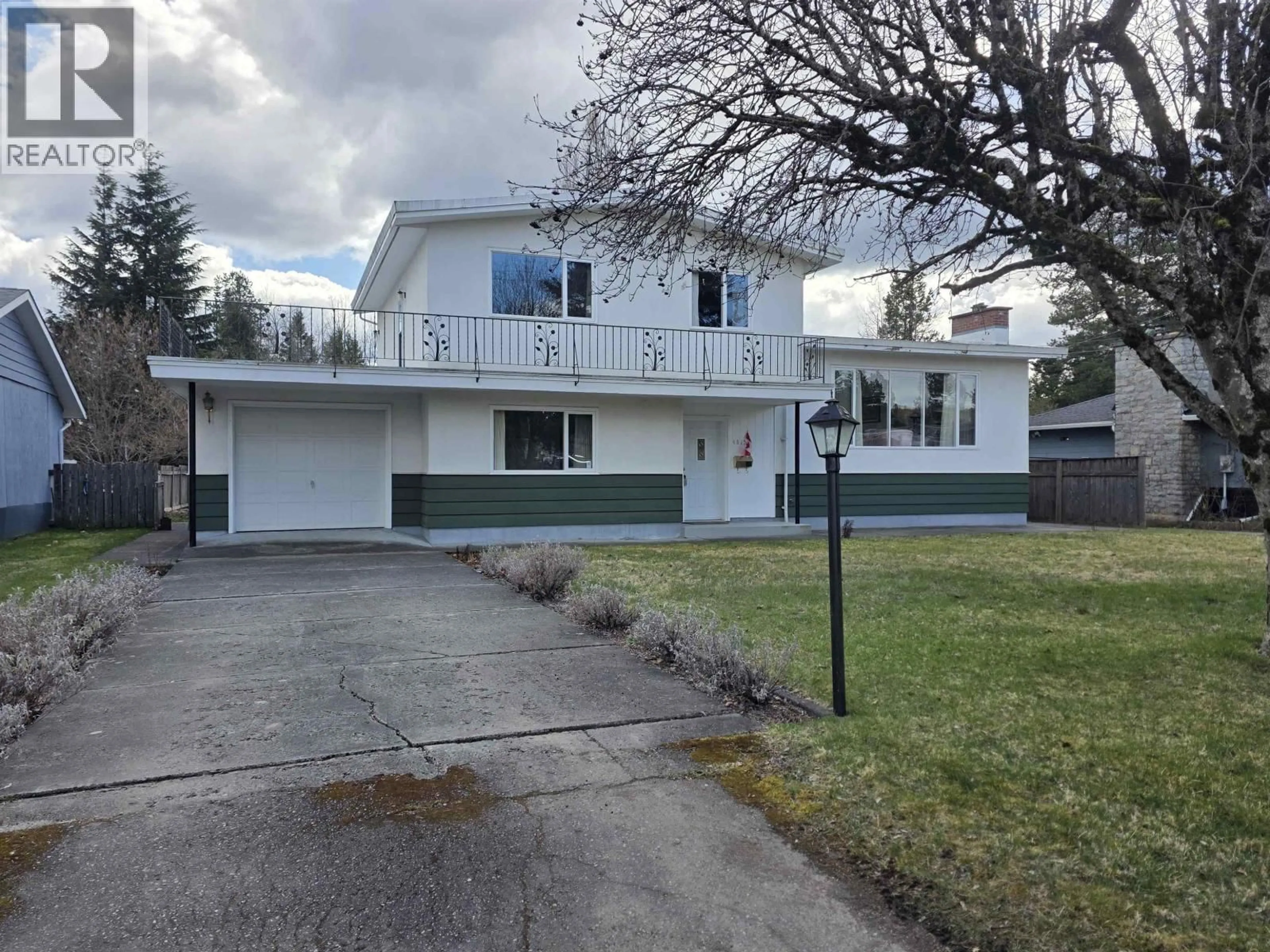 Home with vinyl exterior material, street for 4815 DAVIS AVENUE, Terrace British Columbia V8G1Y2