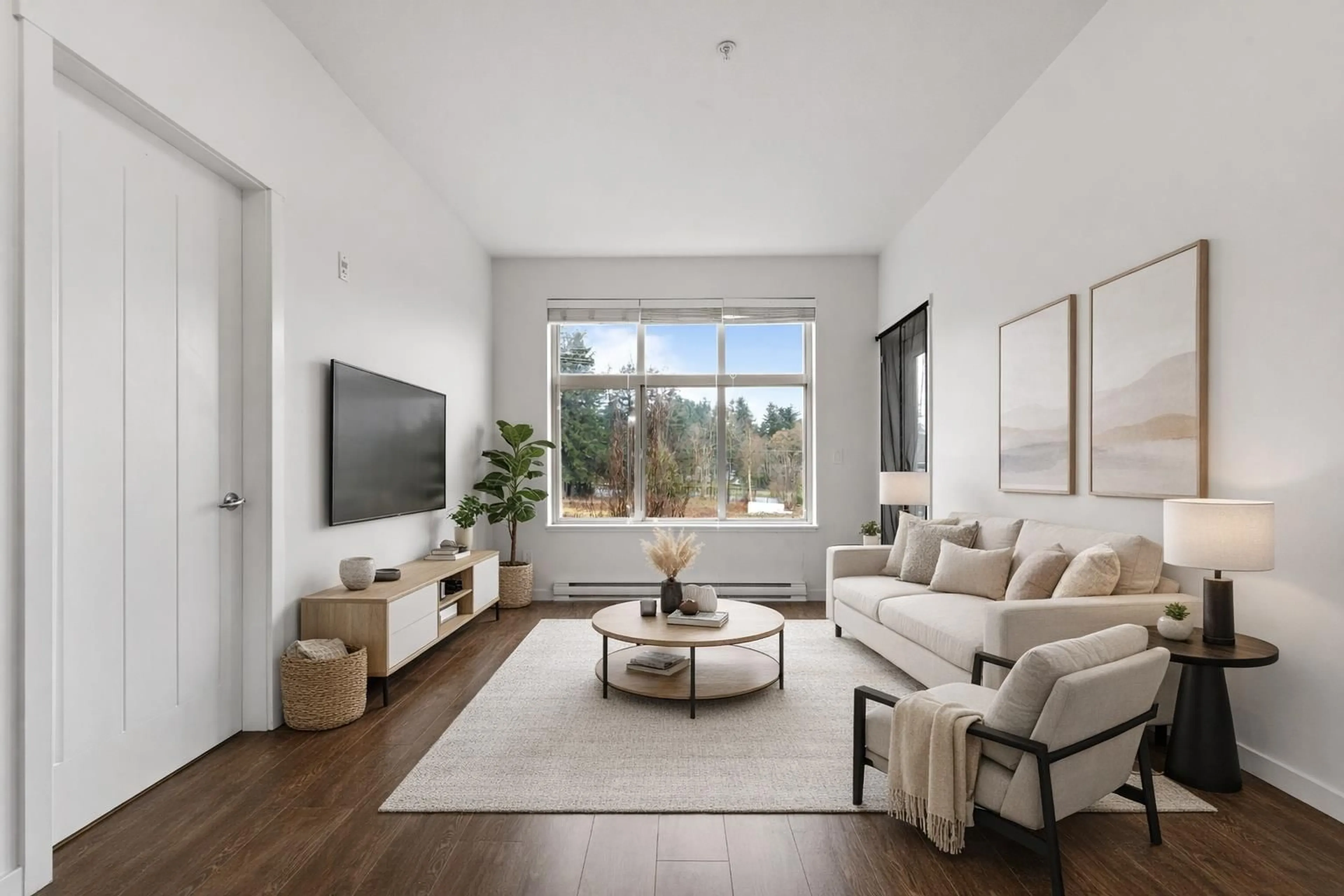 Living room with furniture, unknown for 407 - 2855 156 STREET, Surrey British Columbia V3Z3Y3