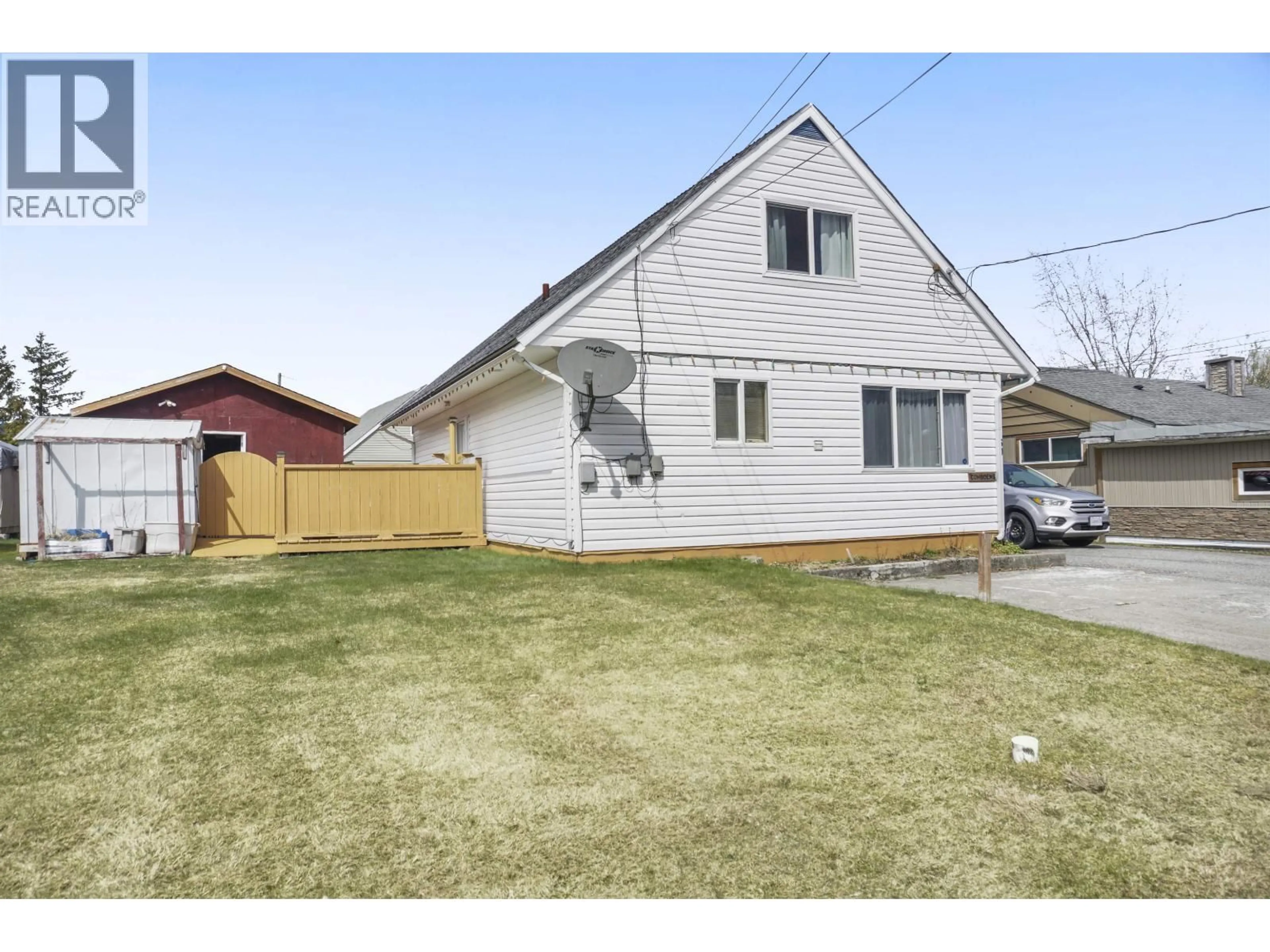 Home with vinyl exterior material, street for 60 SWALLOW STREET, Kitimat British Columbia V8C1K7