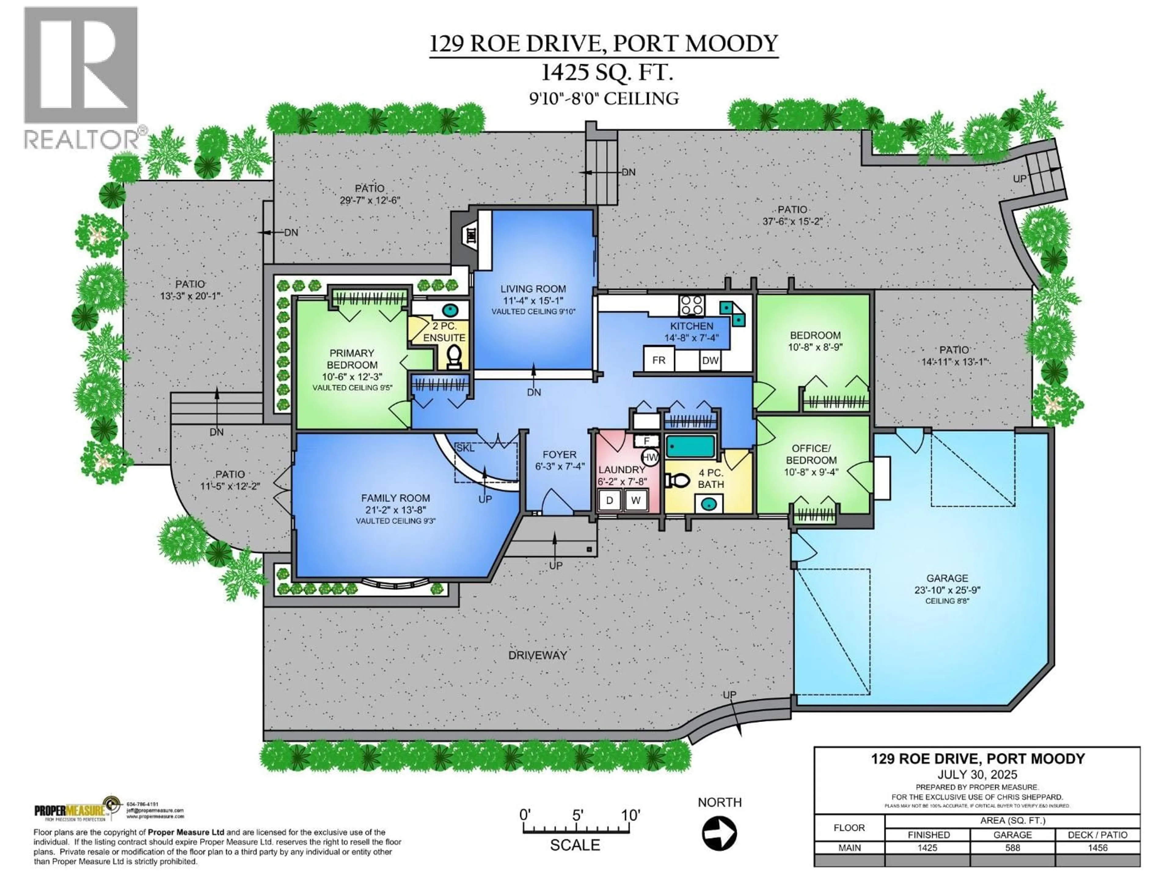 Floor plan for 129 ROE DRIVE, Port Moody British Columbia V3H3M9