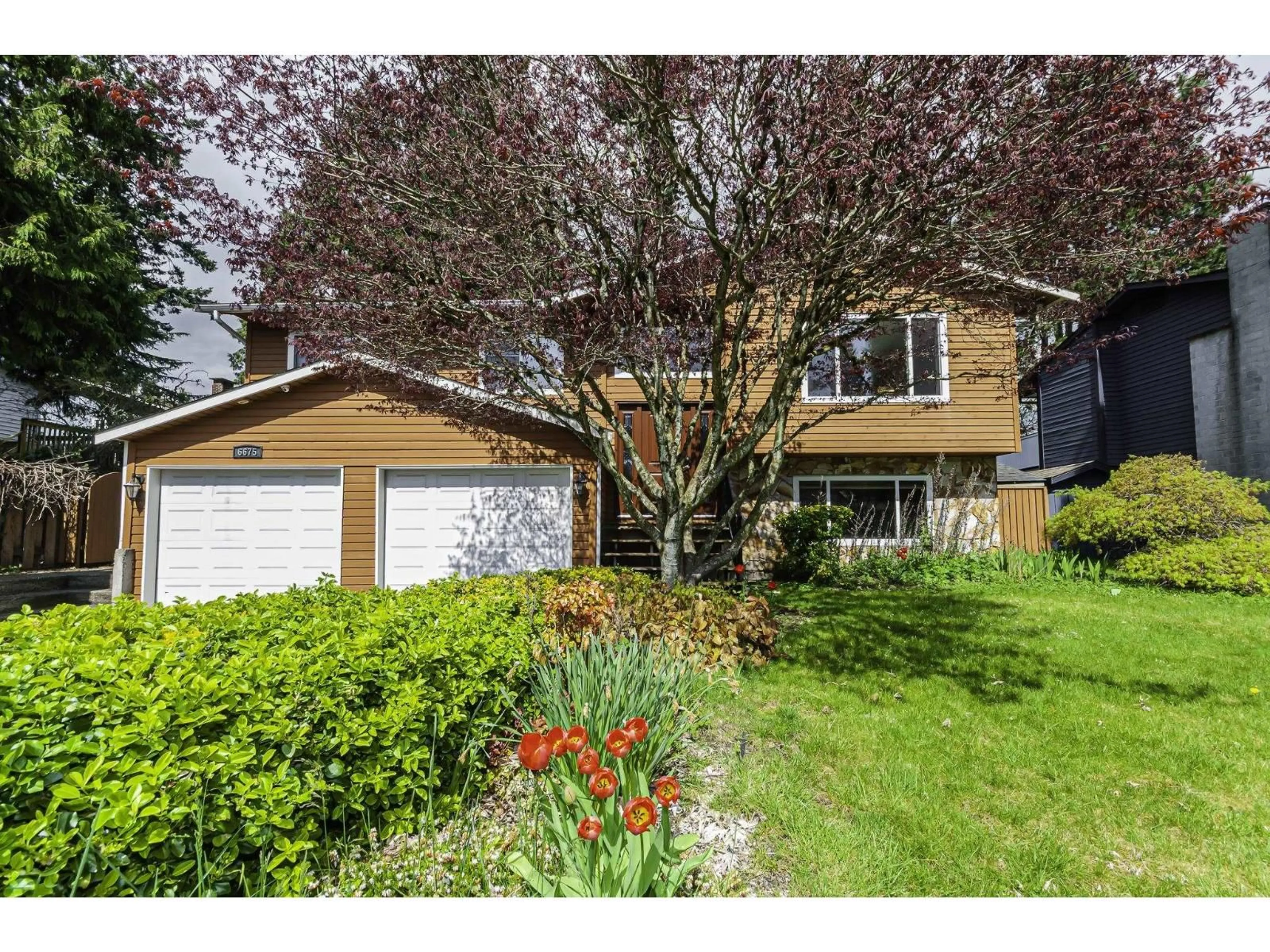 Home with vinyl exterior material, street for 6675 WADE ROAD, Delta British Columbia V4E2V5