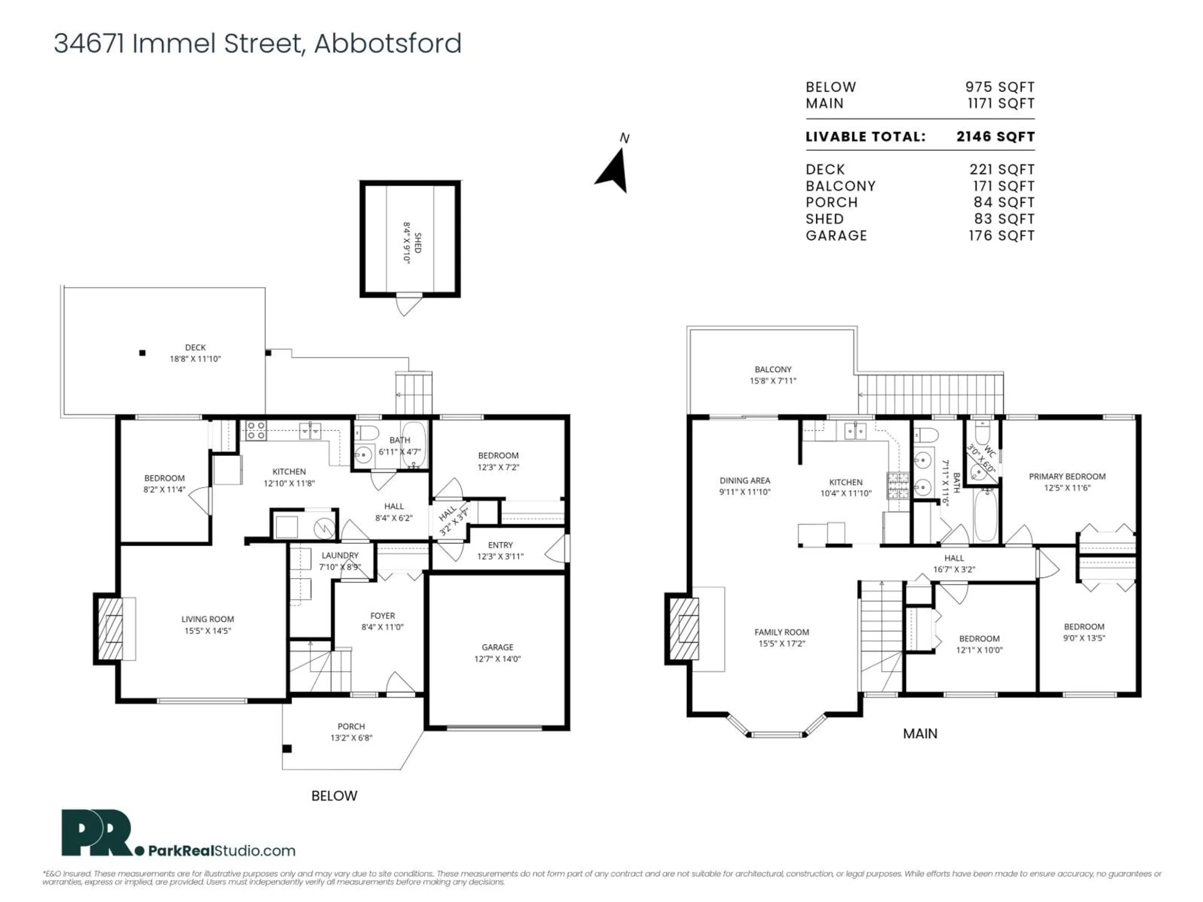 Floor plan for 34671 IMMEL STREET, Abbotsford British Columbia V2S4T8