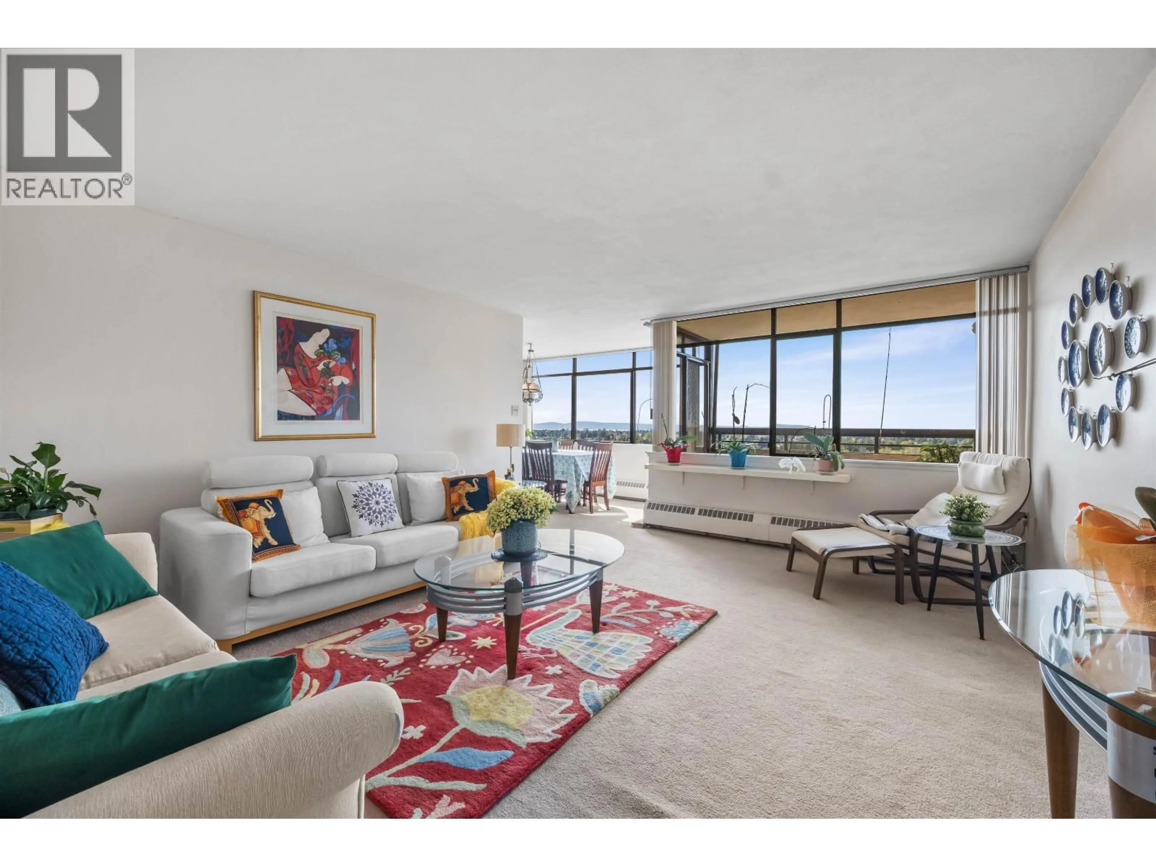 Living room with furniture, unknown for 1310 - 6331 MINORU BOULEVARD, Richmond British Columbia V6Y1Z1