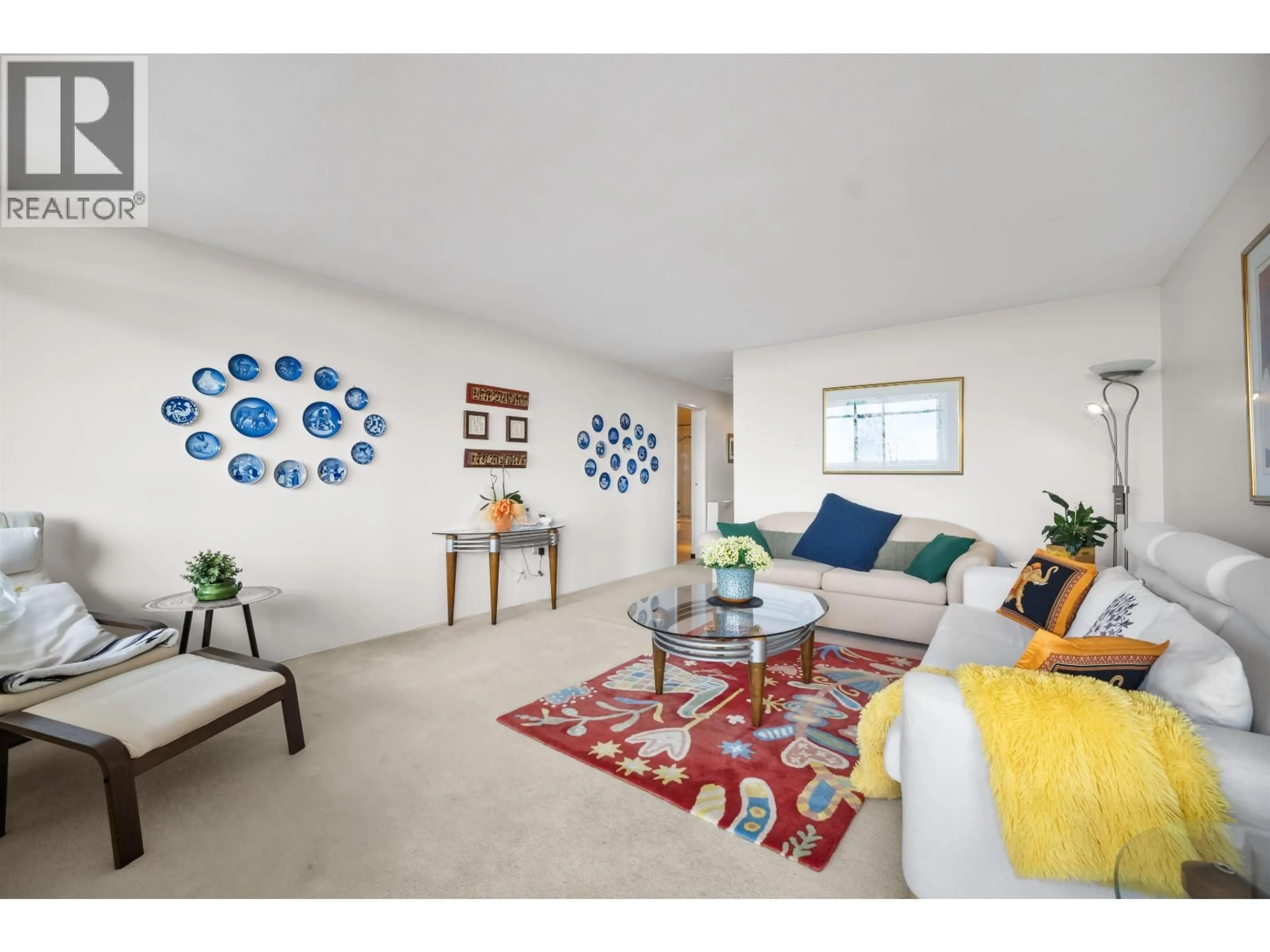 Living room with furniture, unknown for 1310 - 6631 MINORU BOULEVARD, Richmond British Columbia V6Y1Z1