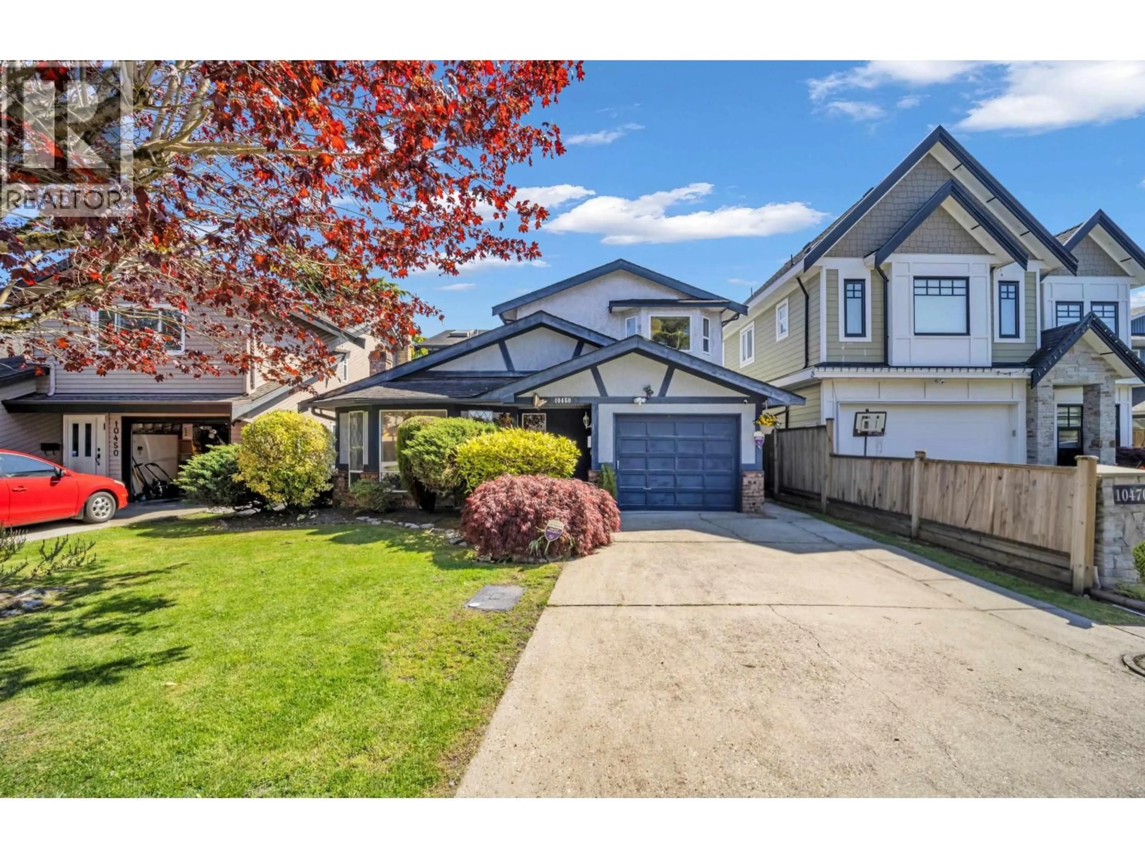 Home with vinyl exterior material, street for 10460 HOLLYBANK DRIVE, Richmond British Columbia V7E4S5