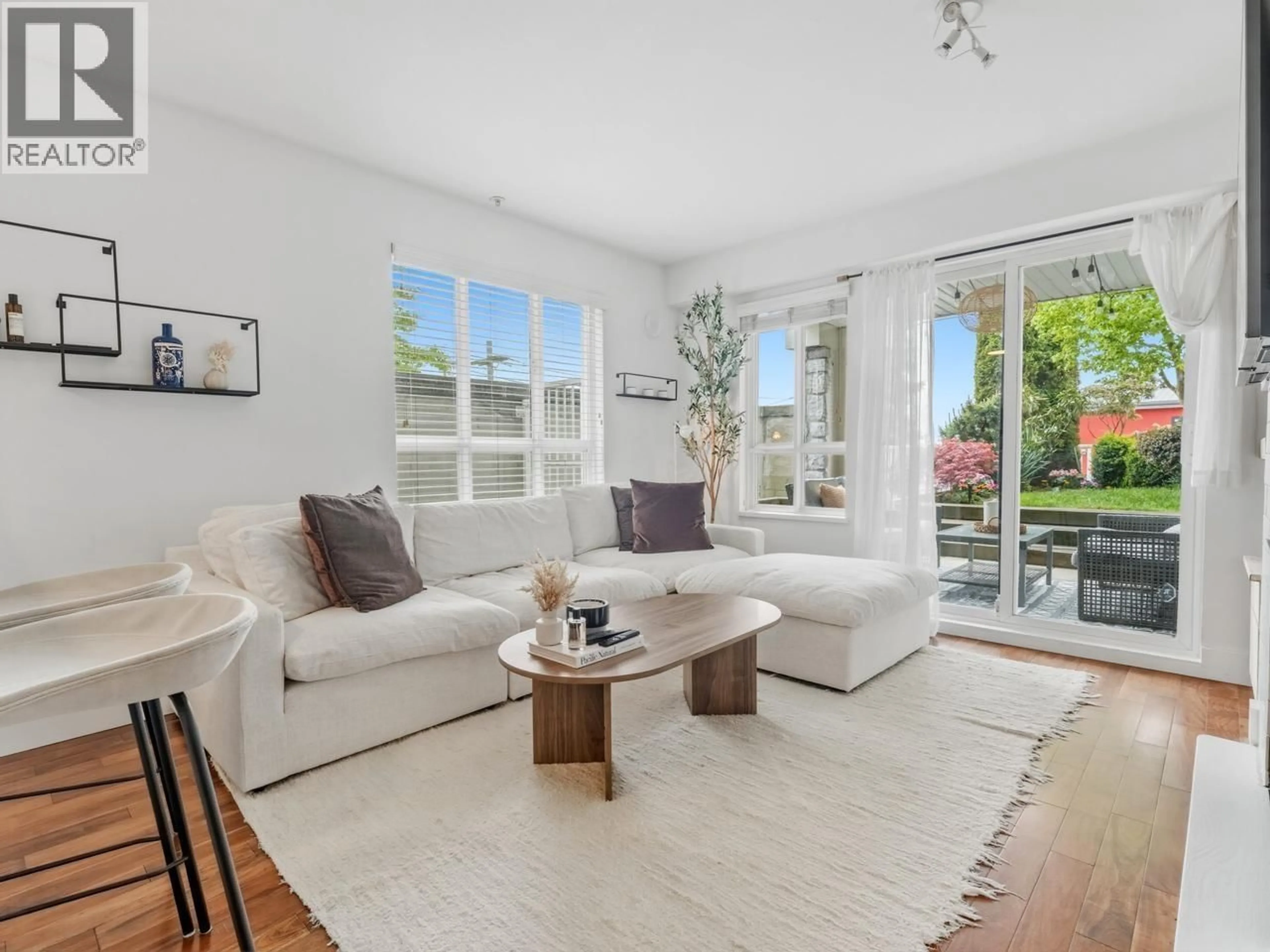 Living room with furniture, unknown for 104 - 365 1ST STREET, North Vancouver British Columbia V7L4W5